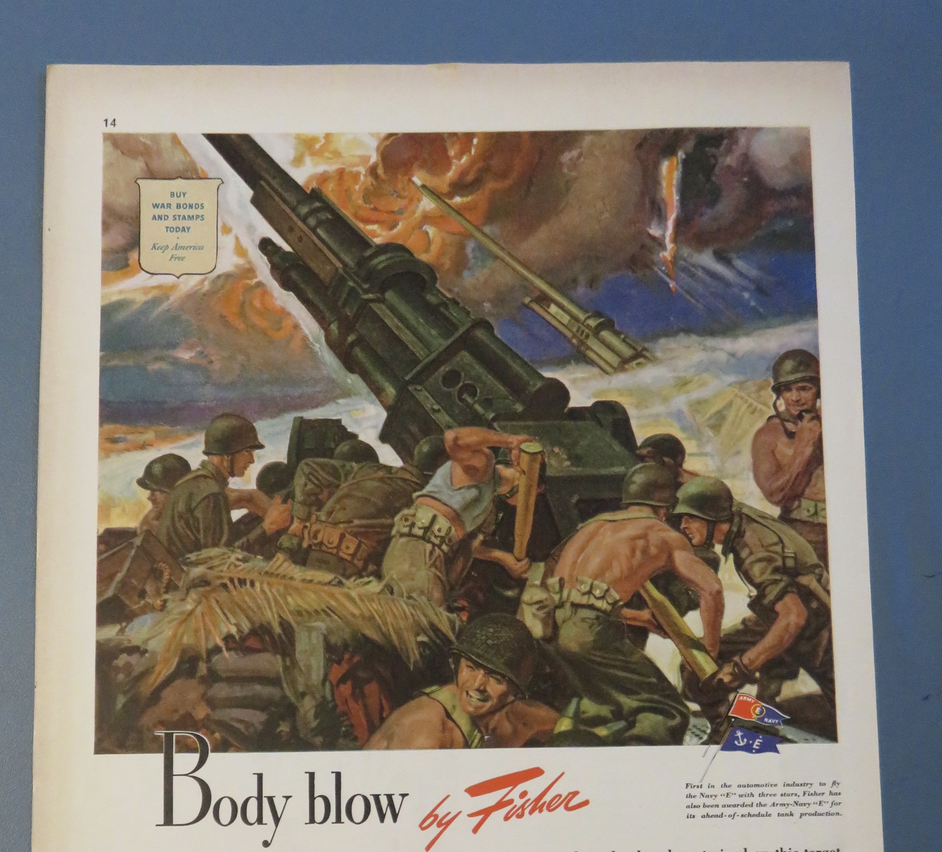 1943 Body By Fisher w/ 90 Millimeter Anti Aircraft Gun