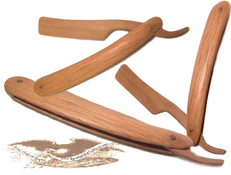 carved wood RAZOR WHIMSEY