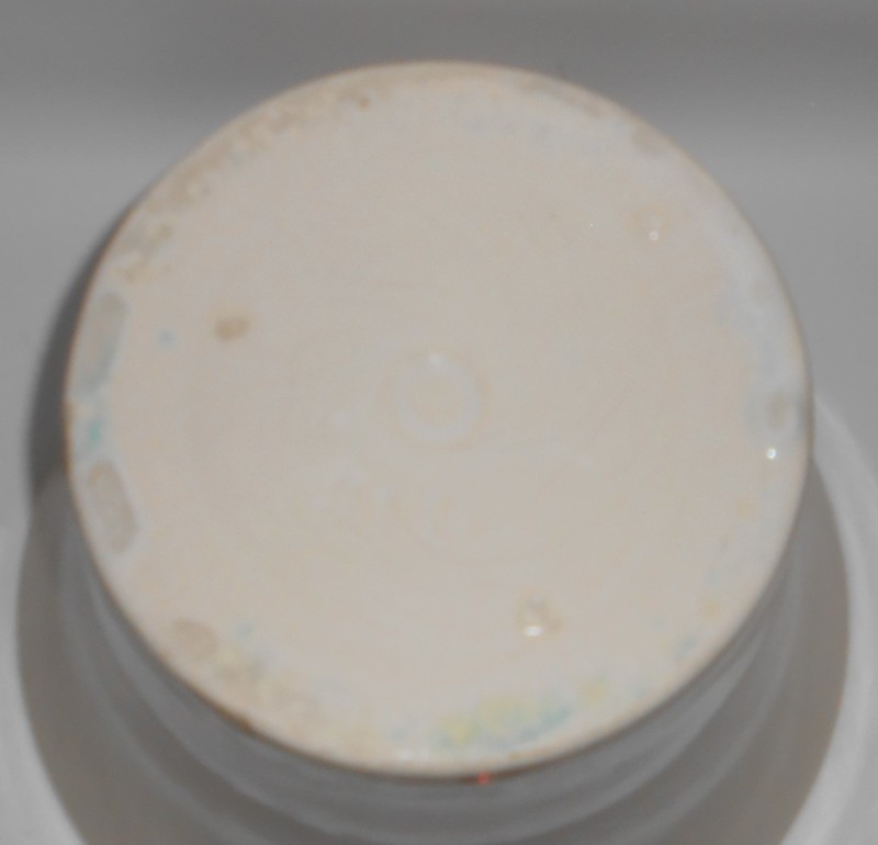 VINTAGE Bauer Pottery 10'' Spanish Gloss White Flower Pot