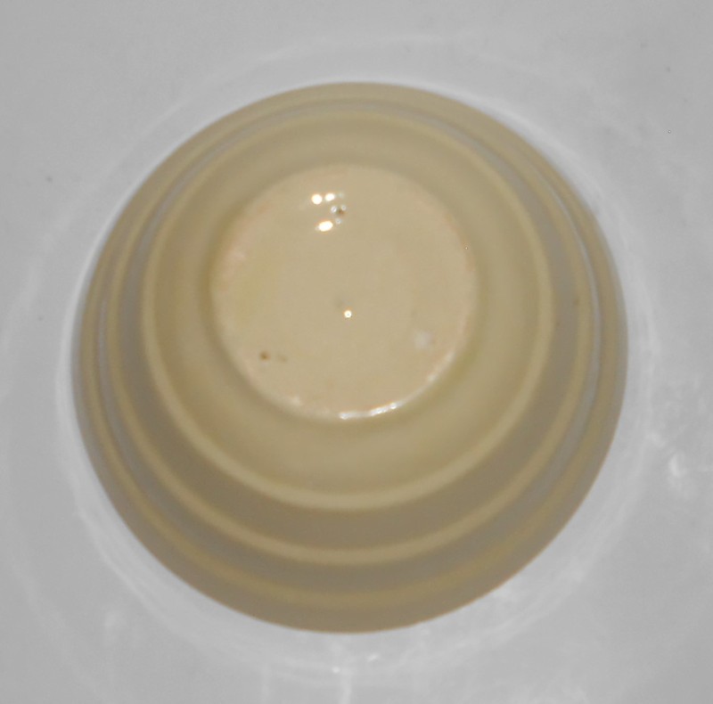 VINTAGE Bauer Pottery #30 Wide Step Ivory Mixing Bowl