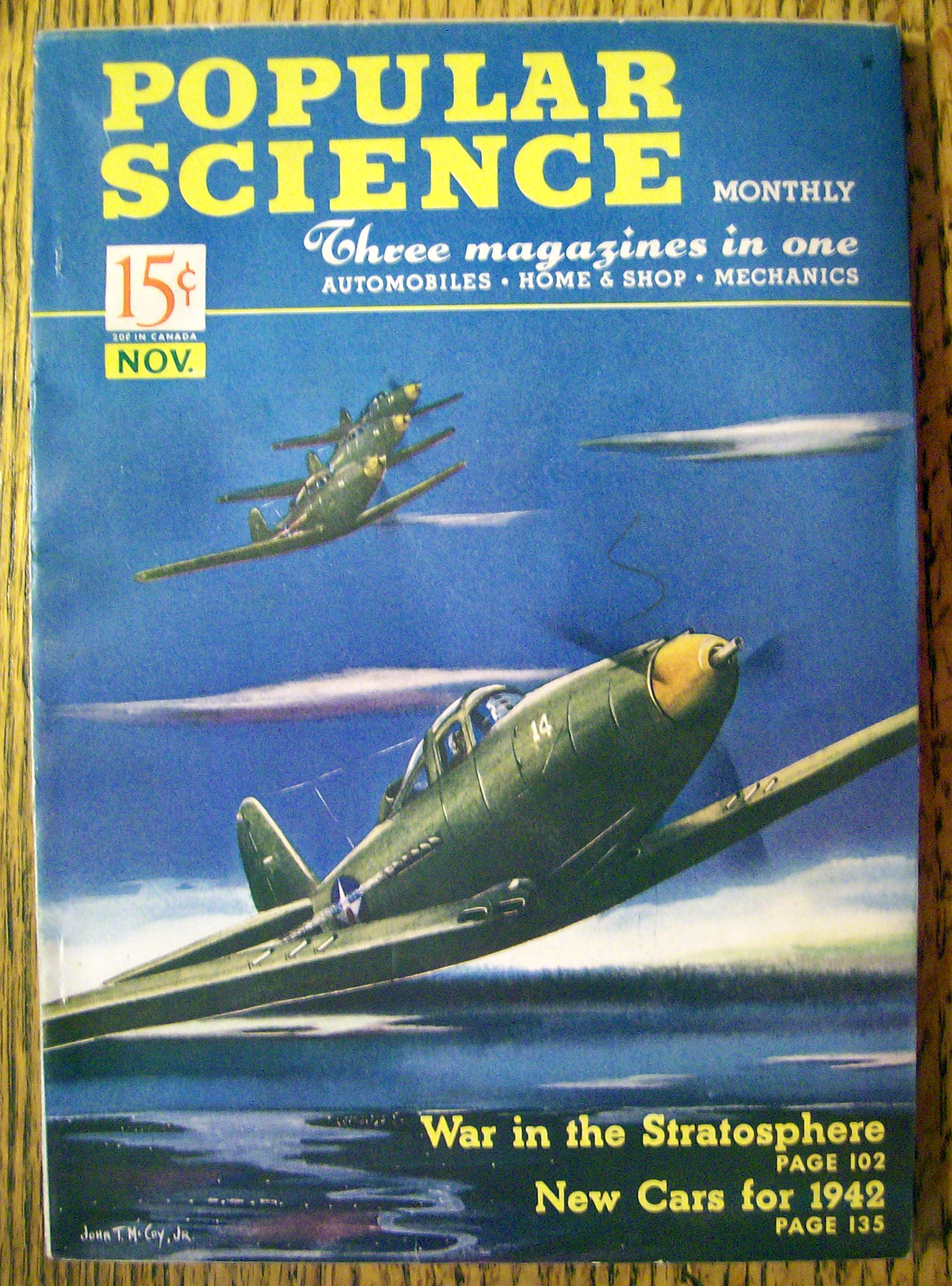 Popular Science Magazine-November 1941-Cars For 1942