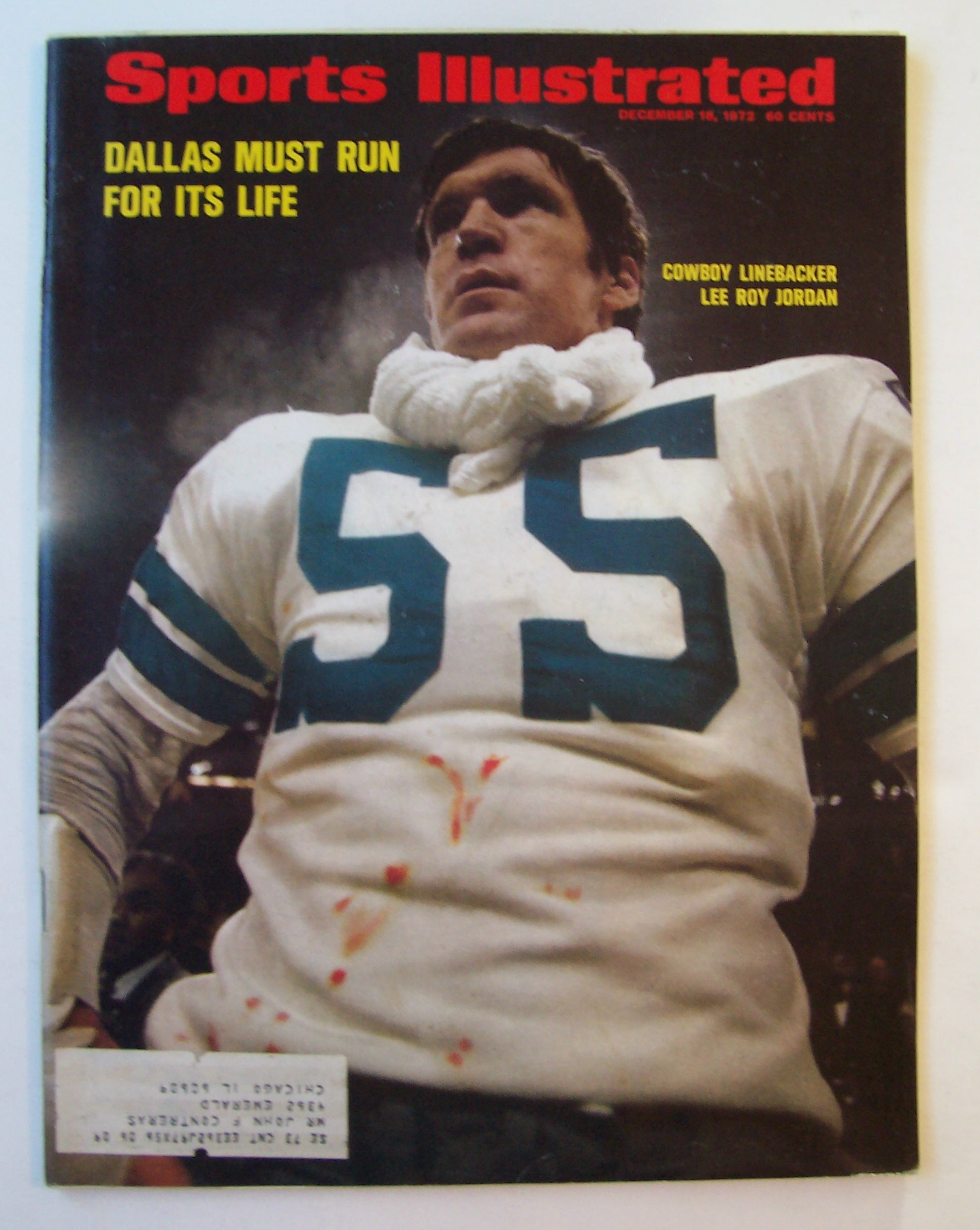 Sport Illustrated Magazine-December 18, 1972-Lee Jordan