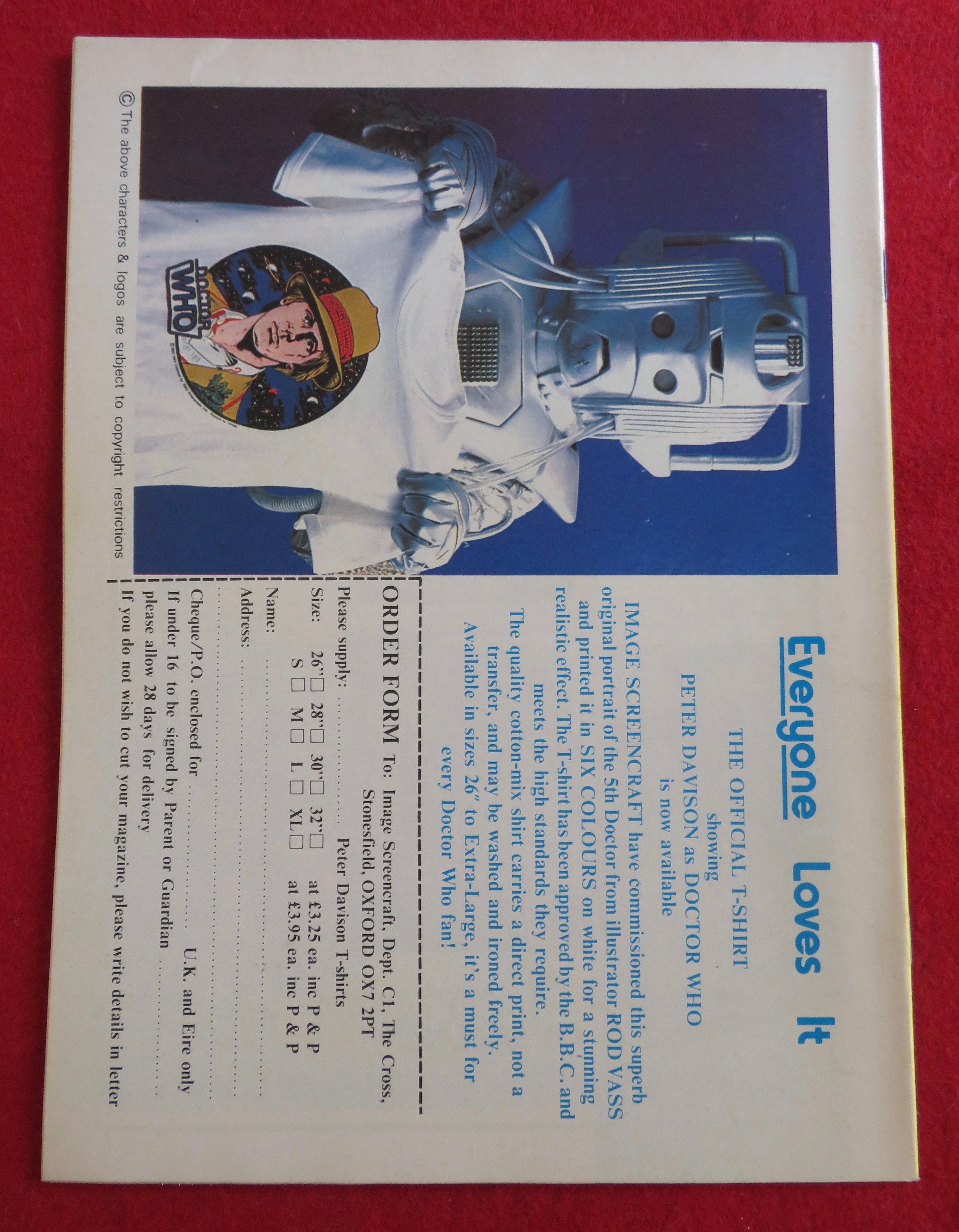 Doctor (Dr) Who Magazine July 1983