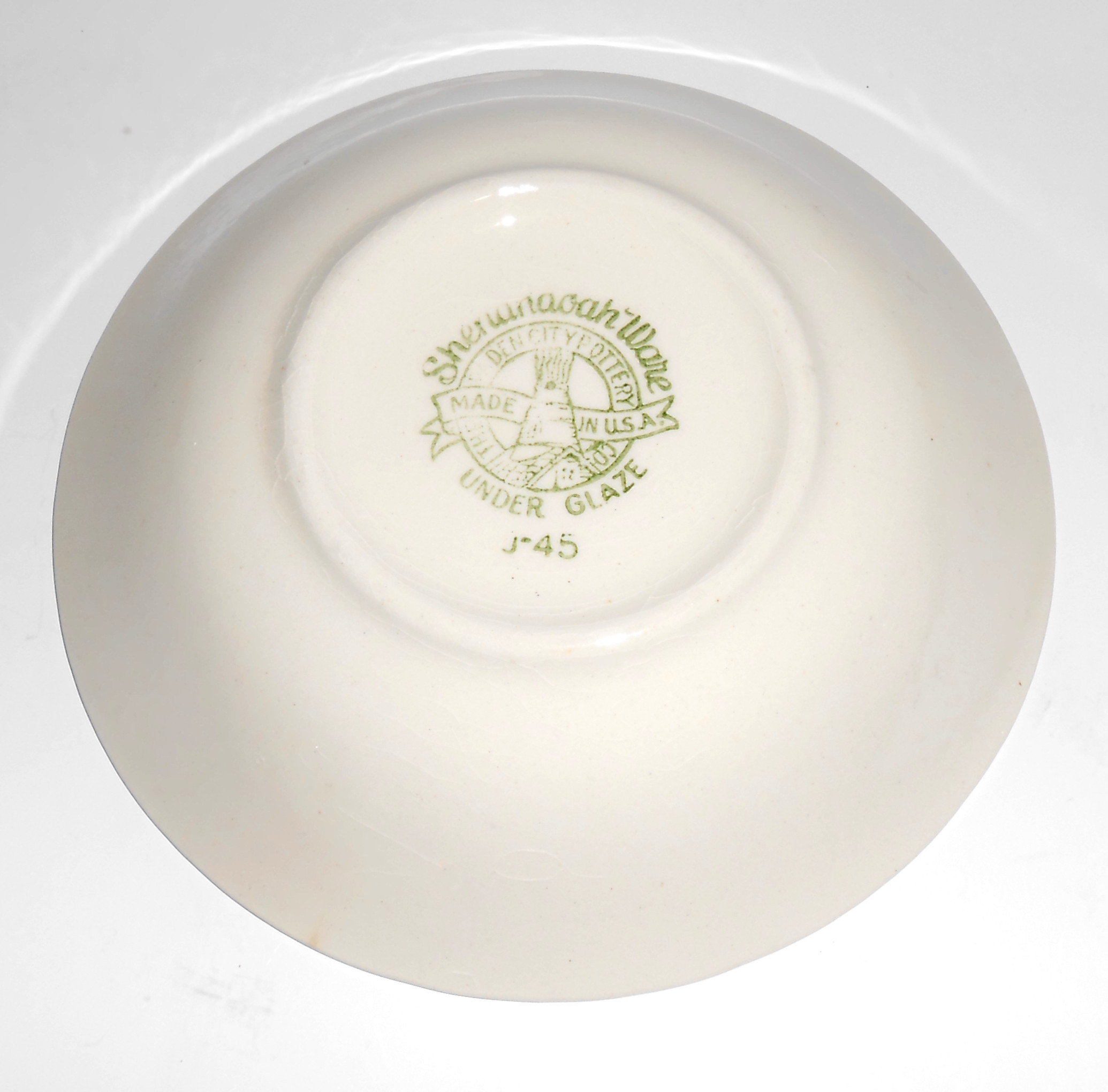 Paden City Pottery Jonquil Fruit Bowl! MINT
