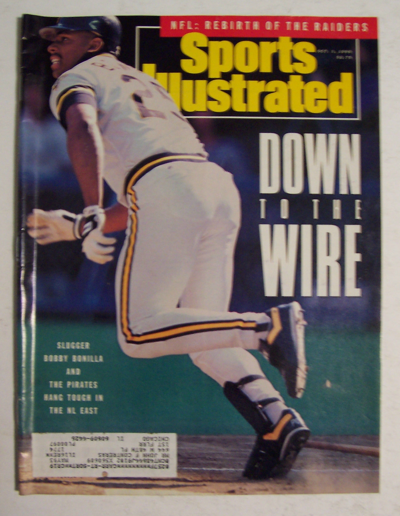 Sports Illustrated-October 1, 1990-Bobby Bonilla