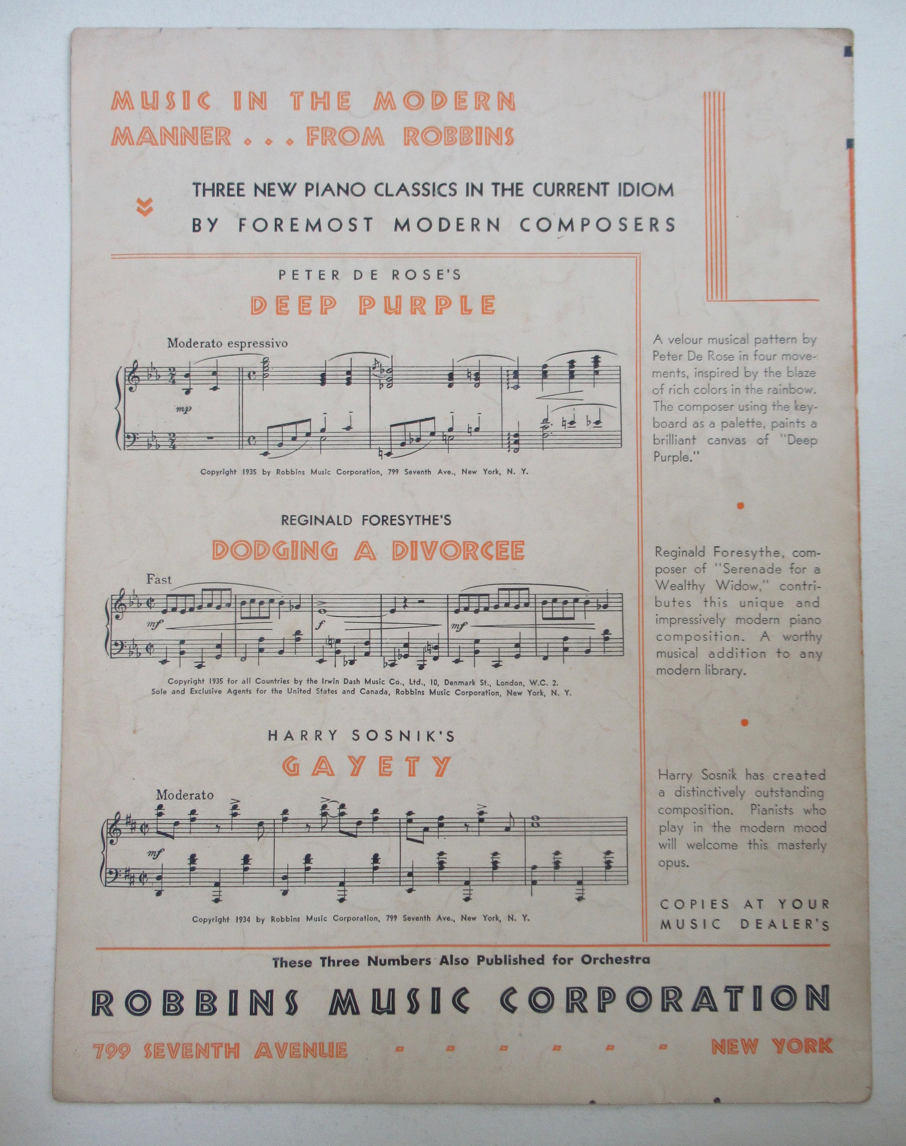 1935 Roll Along Prairie Moon Sheet Music