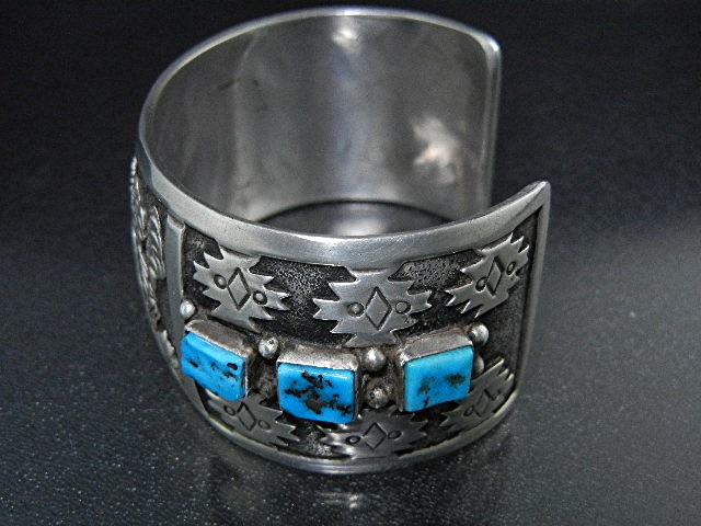 Robert Willie Sterling Silver Sleeping Beauty Turquoise