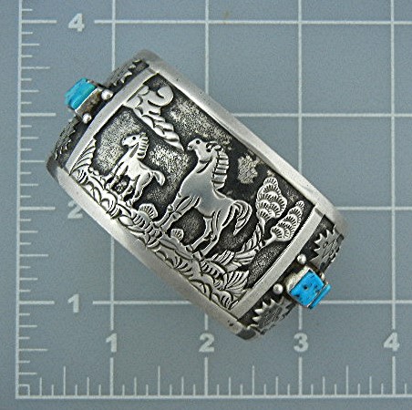 Robert Willie Sterling Silver Sleeping Beauty Turquoise