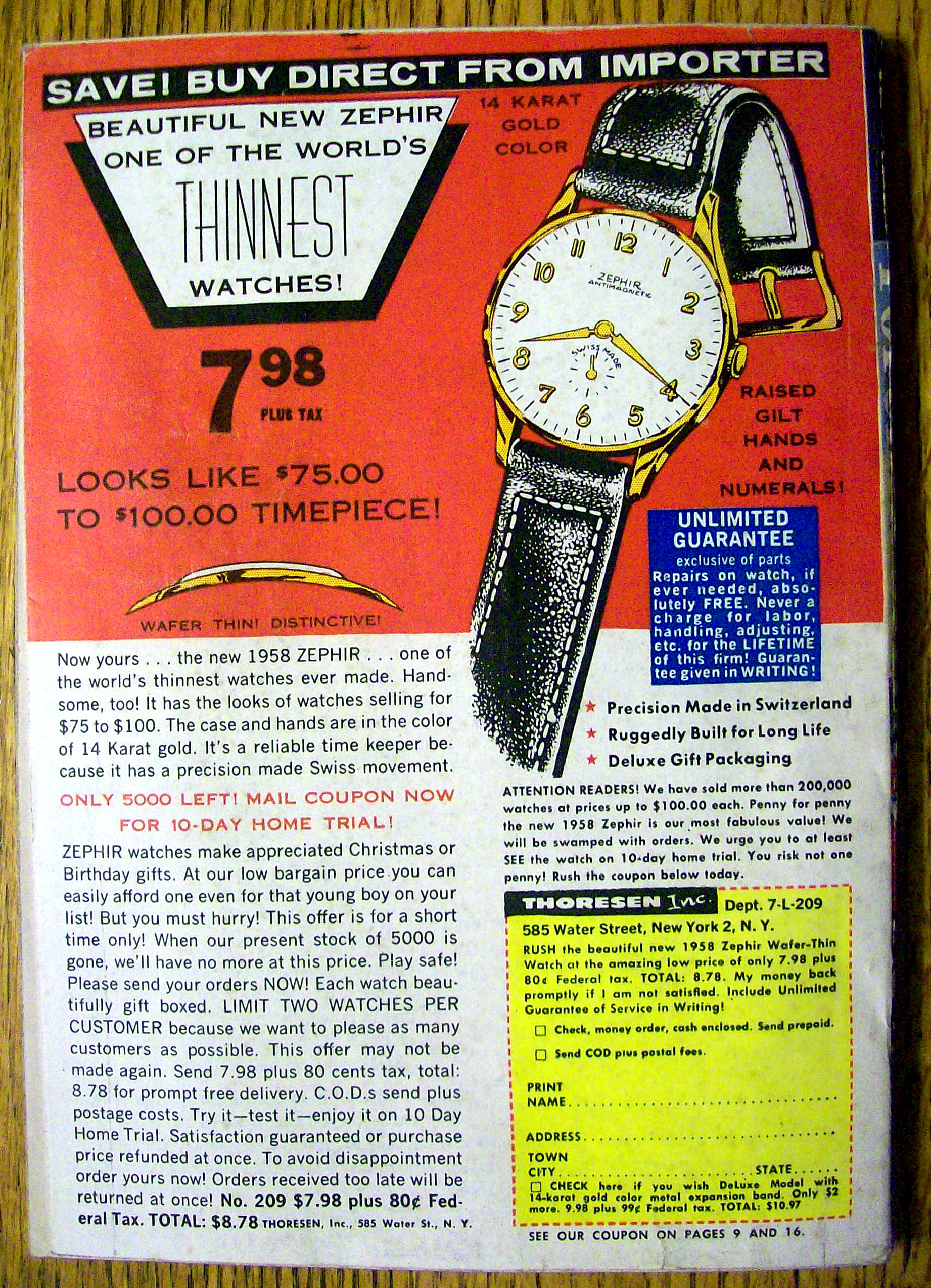 Popular Science October 1957 Snow & Mud Tires