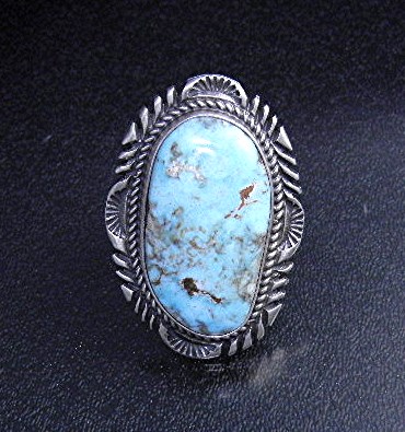 Dry Creek Turquoise Sterling Silver Thomas  Fransisco U
