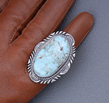 Dry Creek Turquoise Sterling Silver Thomas Fransisco U