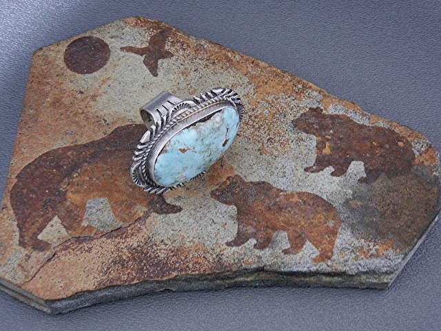 Dry Creek Turquoise Sterling Silver Thomas  Fransisco U