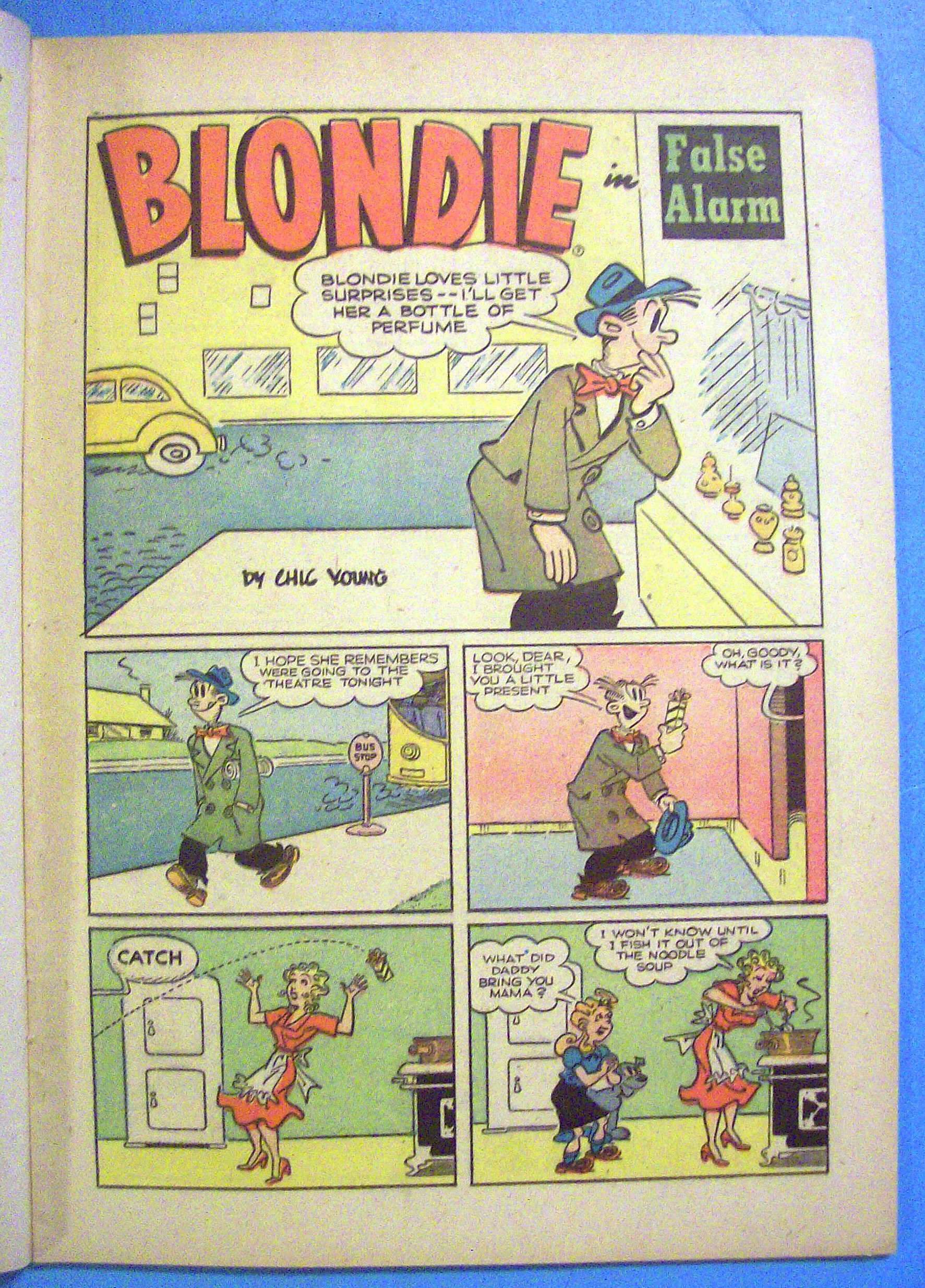 Blondie Comic #91 June 1956 Mister Budget Director