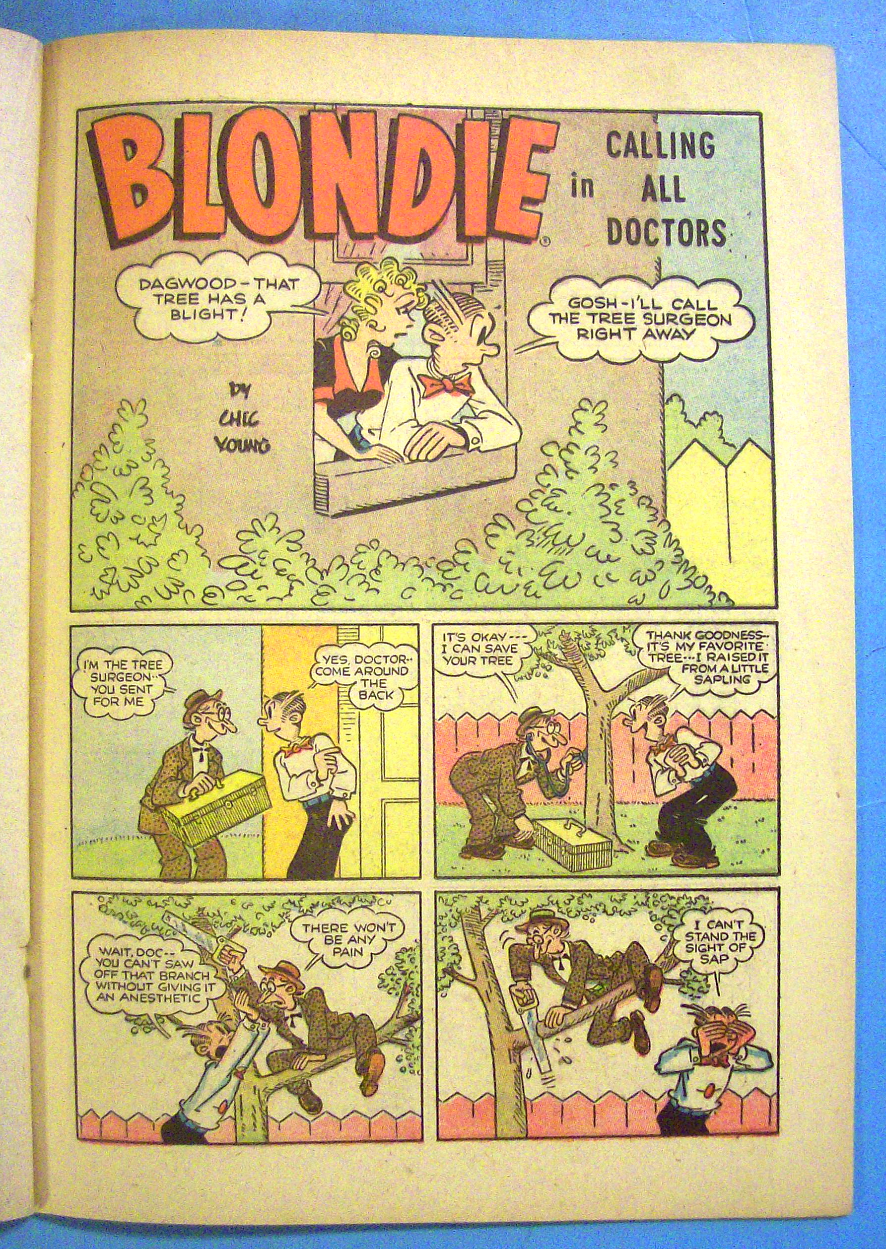 Blondie Comic #91 June 1956 Mister Budget Director