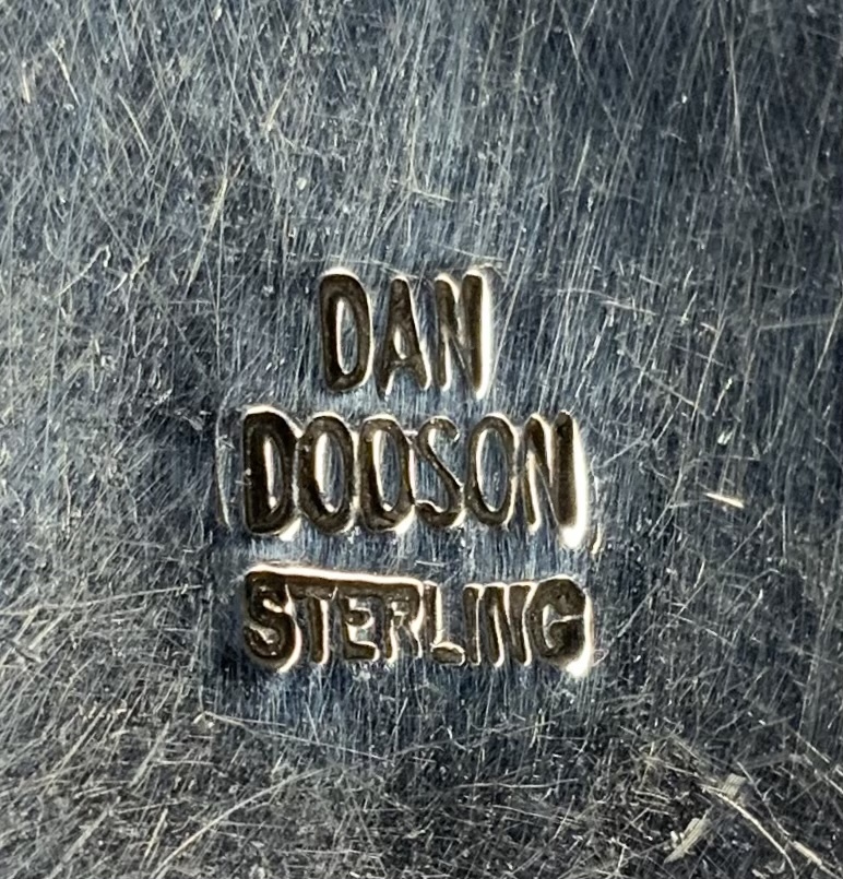 Dan Dodson Sterling Silver Kingman Turquoise Peridot Pe