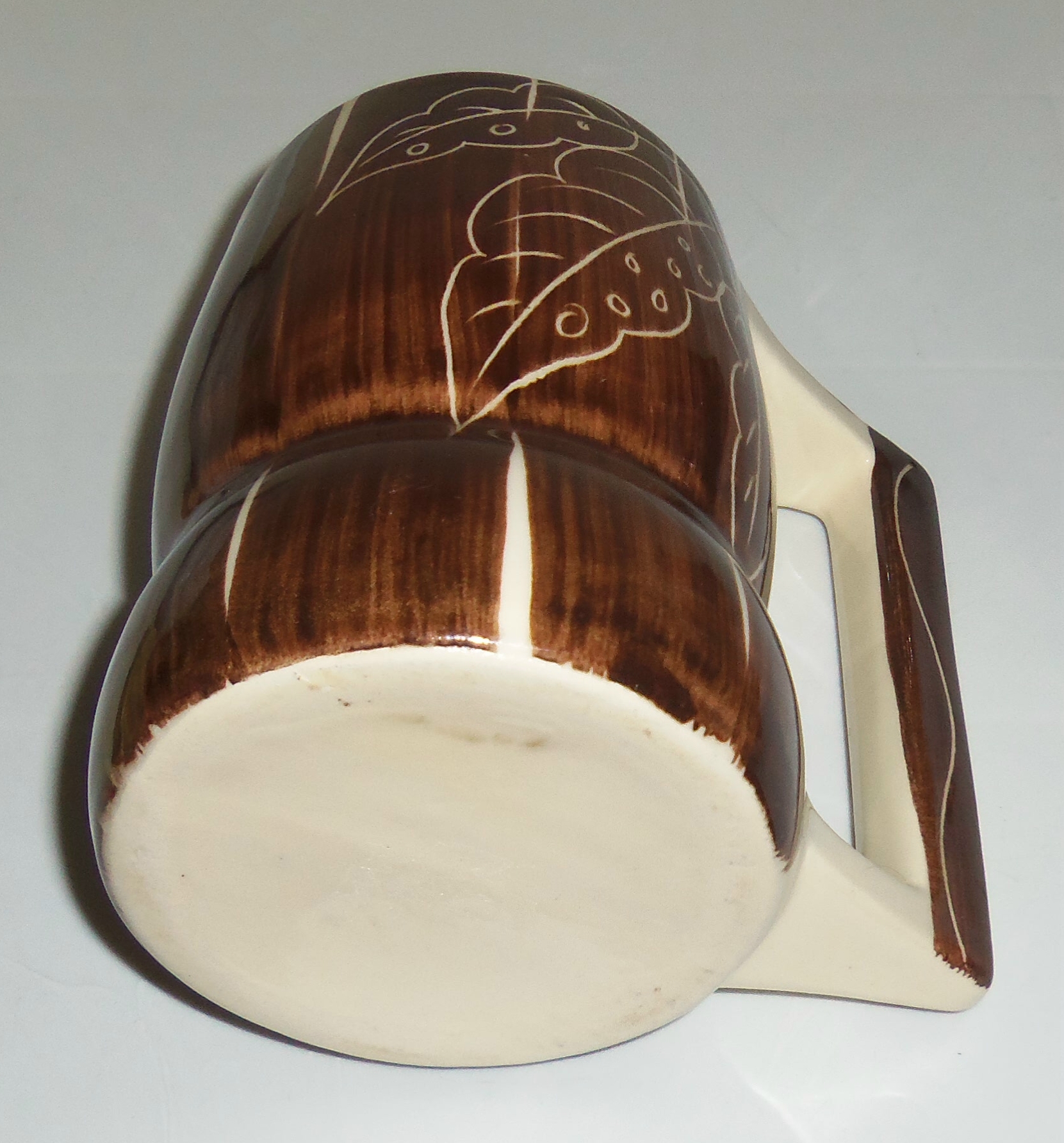 Purinton Pottery Intaglio Beer / Grandmug!