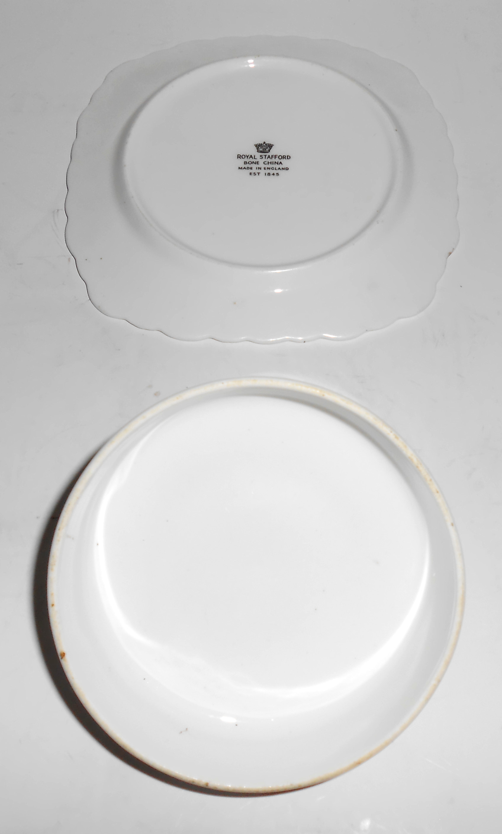 Royal Stafford China Roses Small Covered Butter Mint