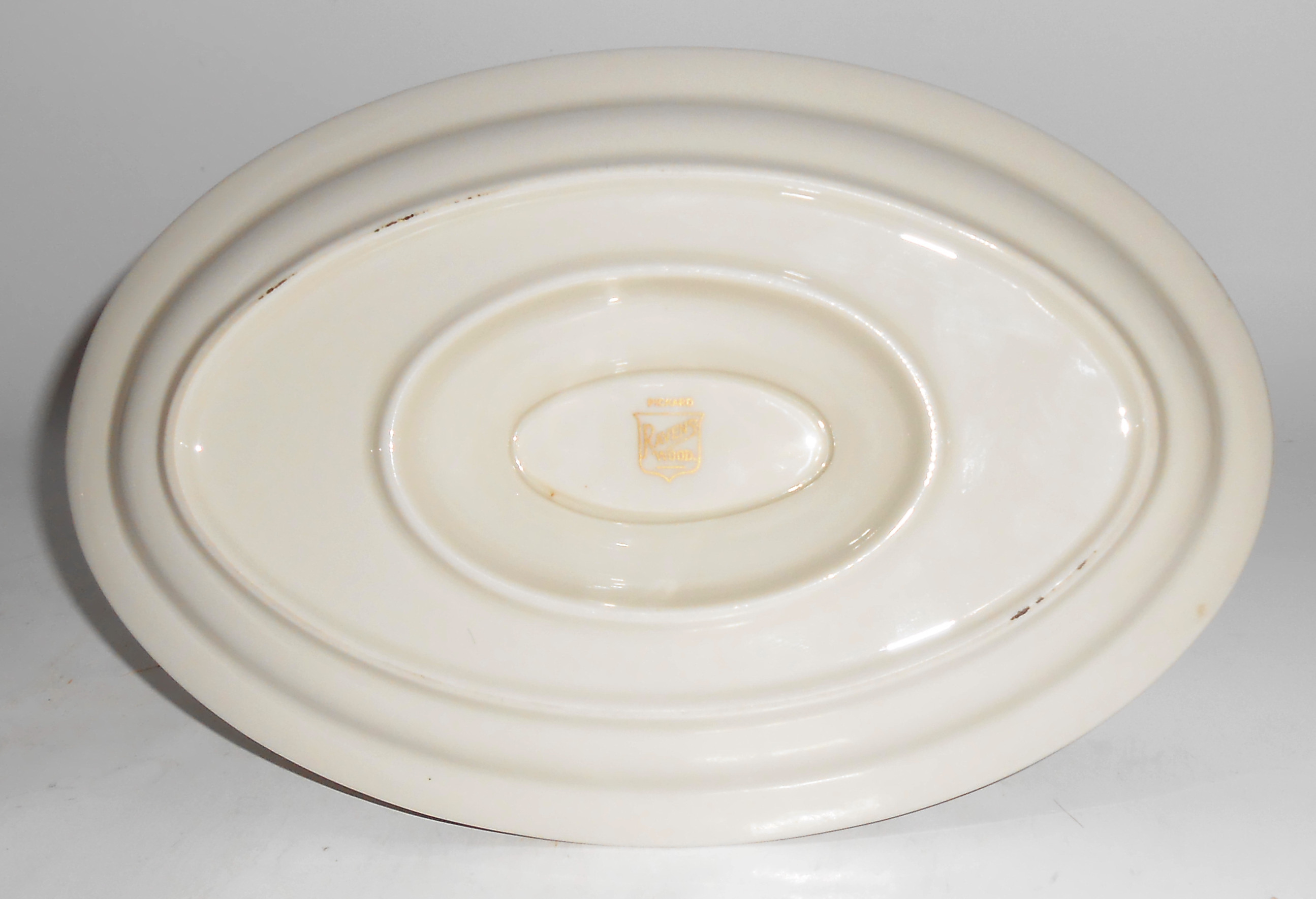 Pickard China Maria Rose W/Gold Gravy Bowl! MINT
