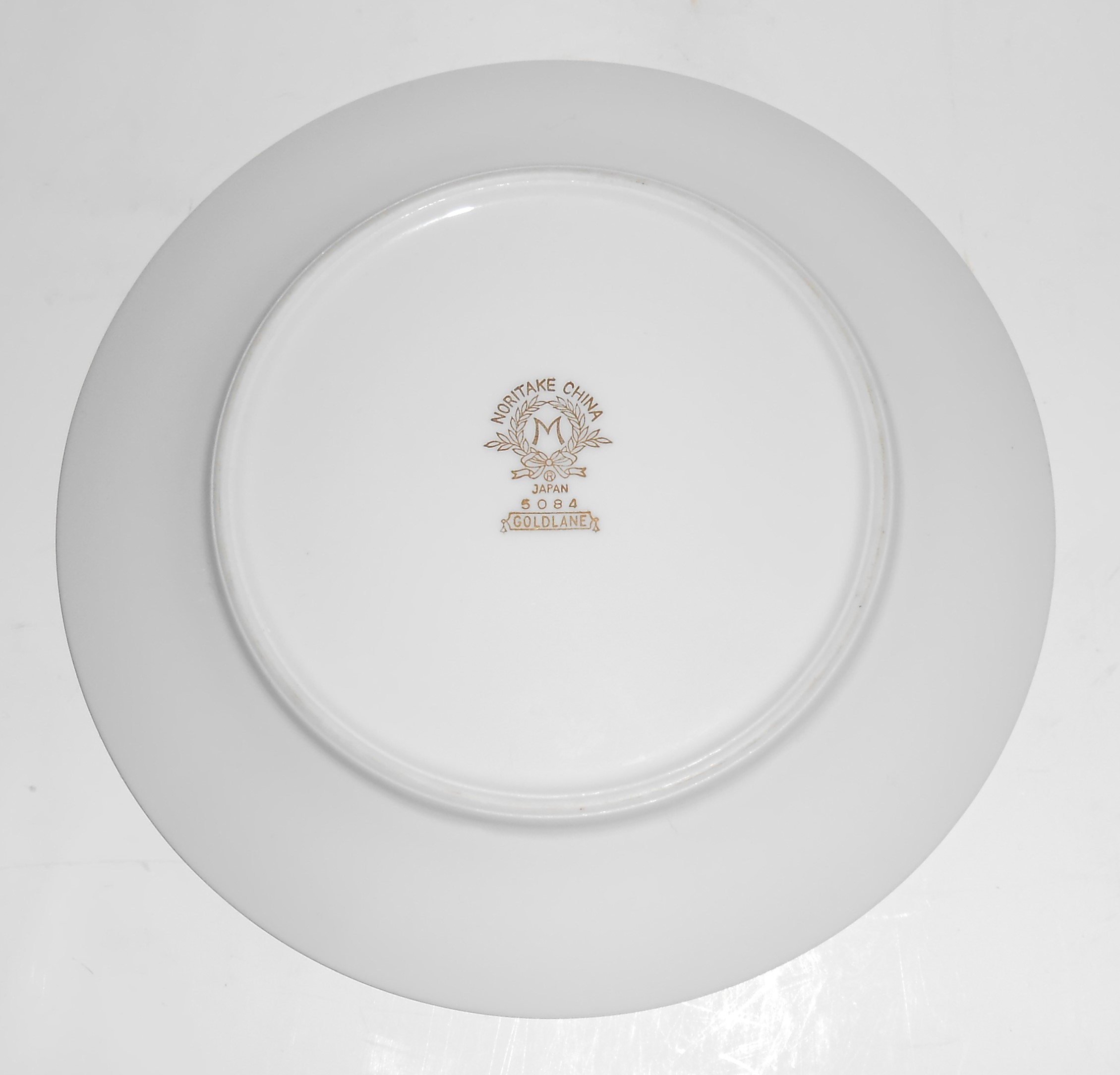 Noritake Porcelain China Goldlane 5084 Bread Plate