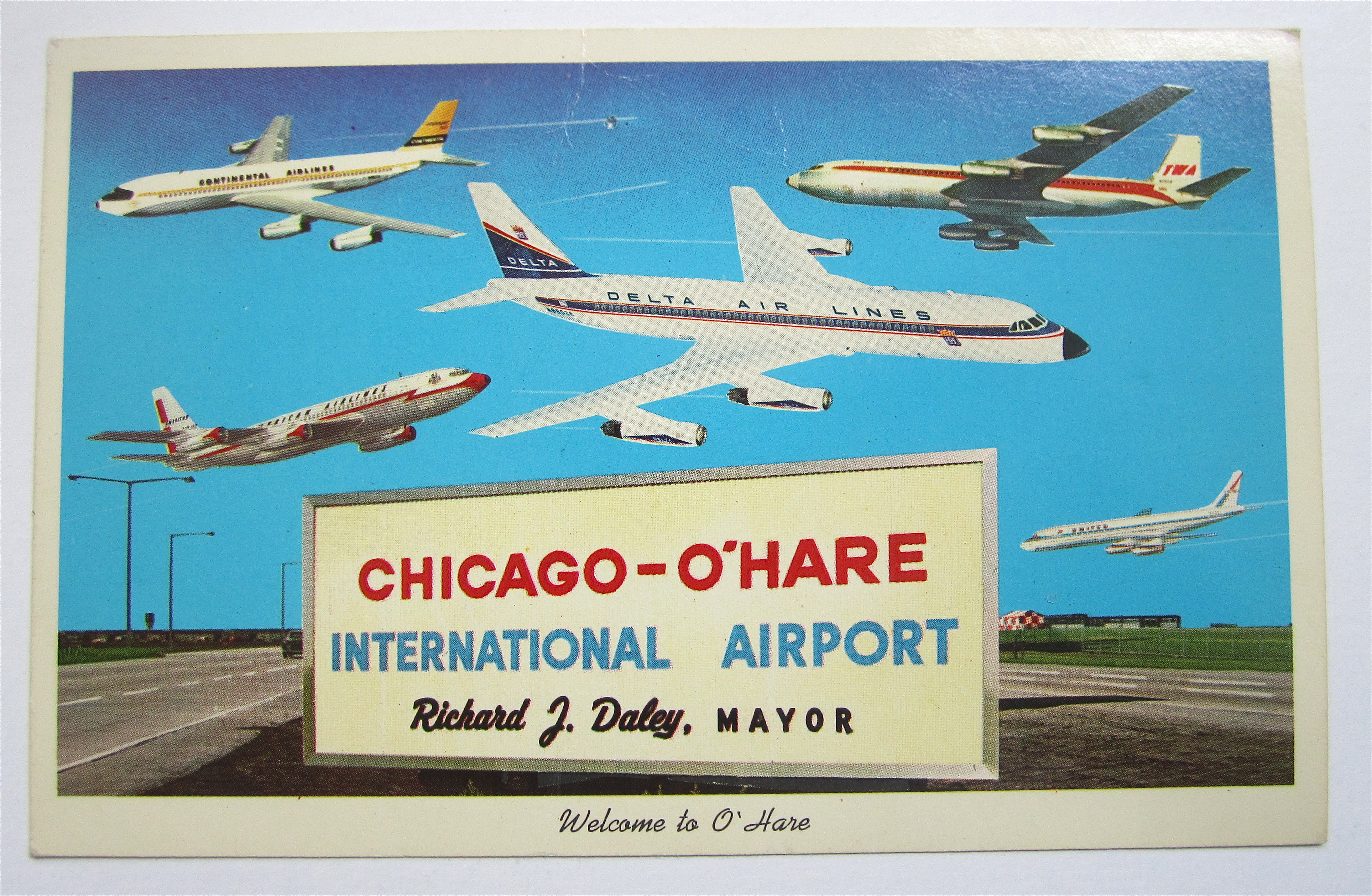 Chicago-O'Hare International Airport Postcard
