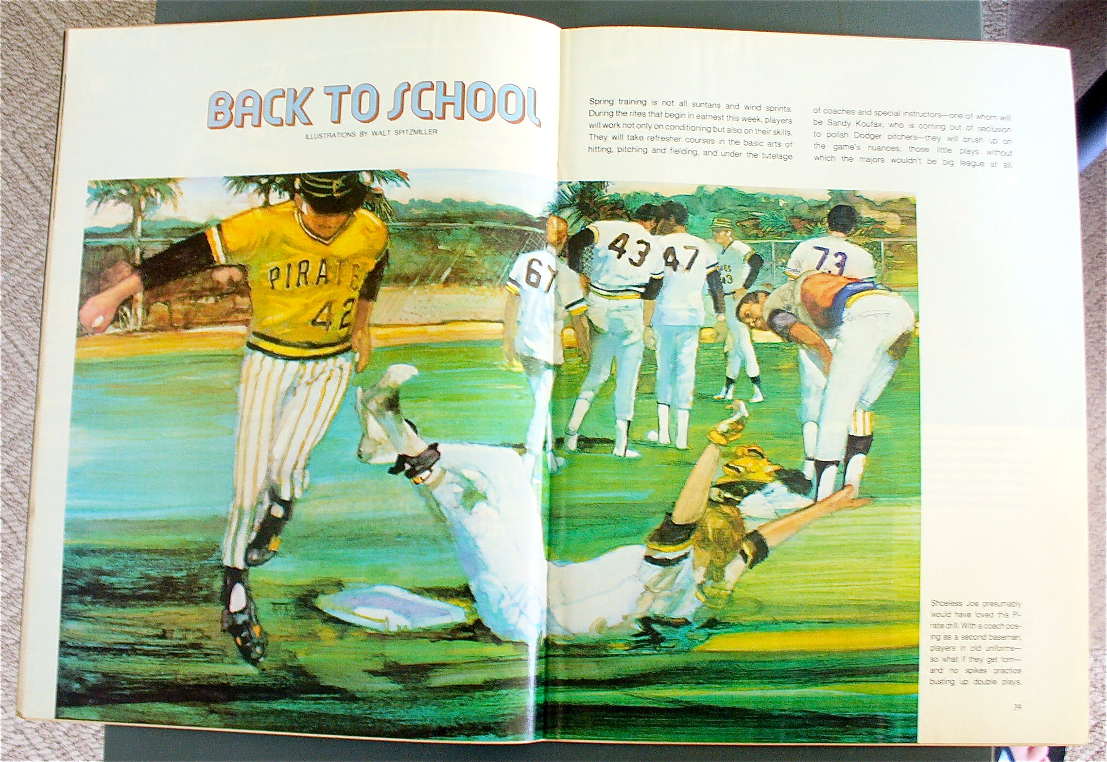 Sport Illustrated March 5, 1979 Spring Training