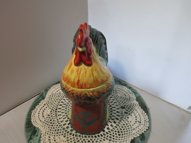 Rooster Cookie Jar Certified International