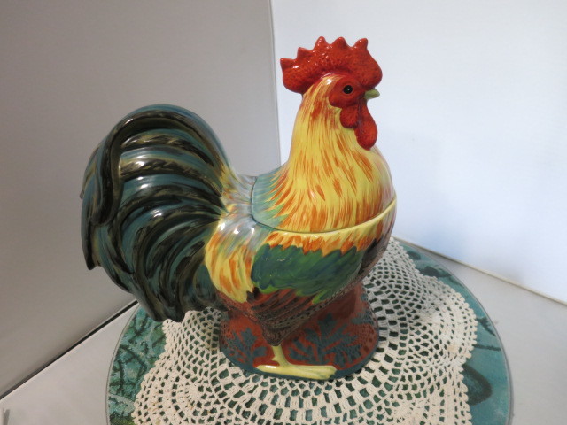 Rooster Cookie Jar Certified International