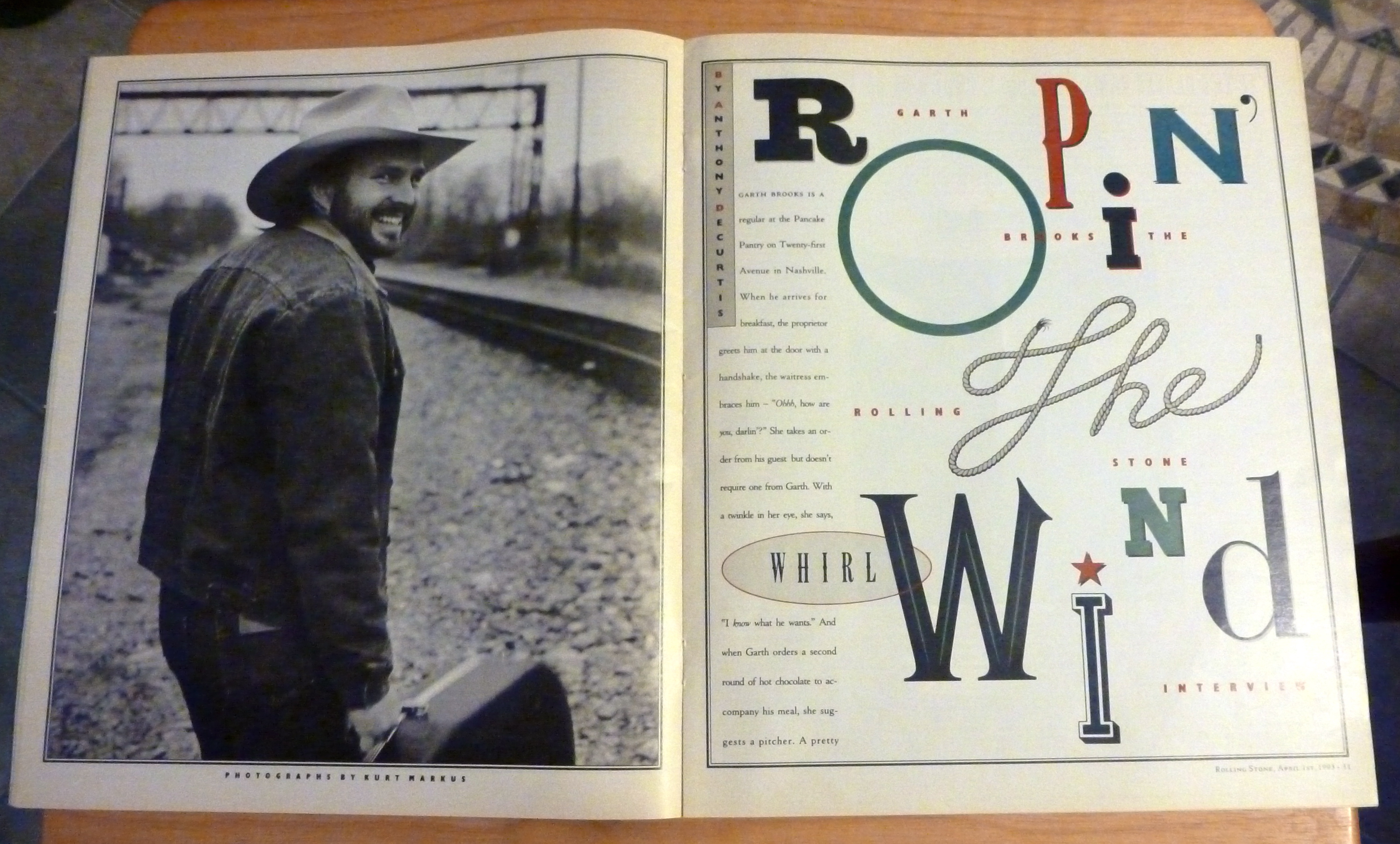 Rolling Stone-April 1, 1993-Garth Brooks
