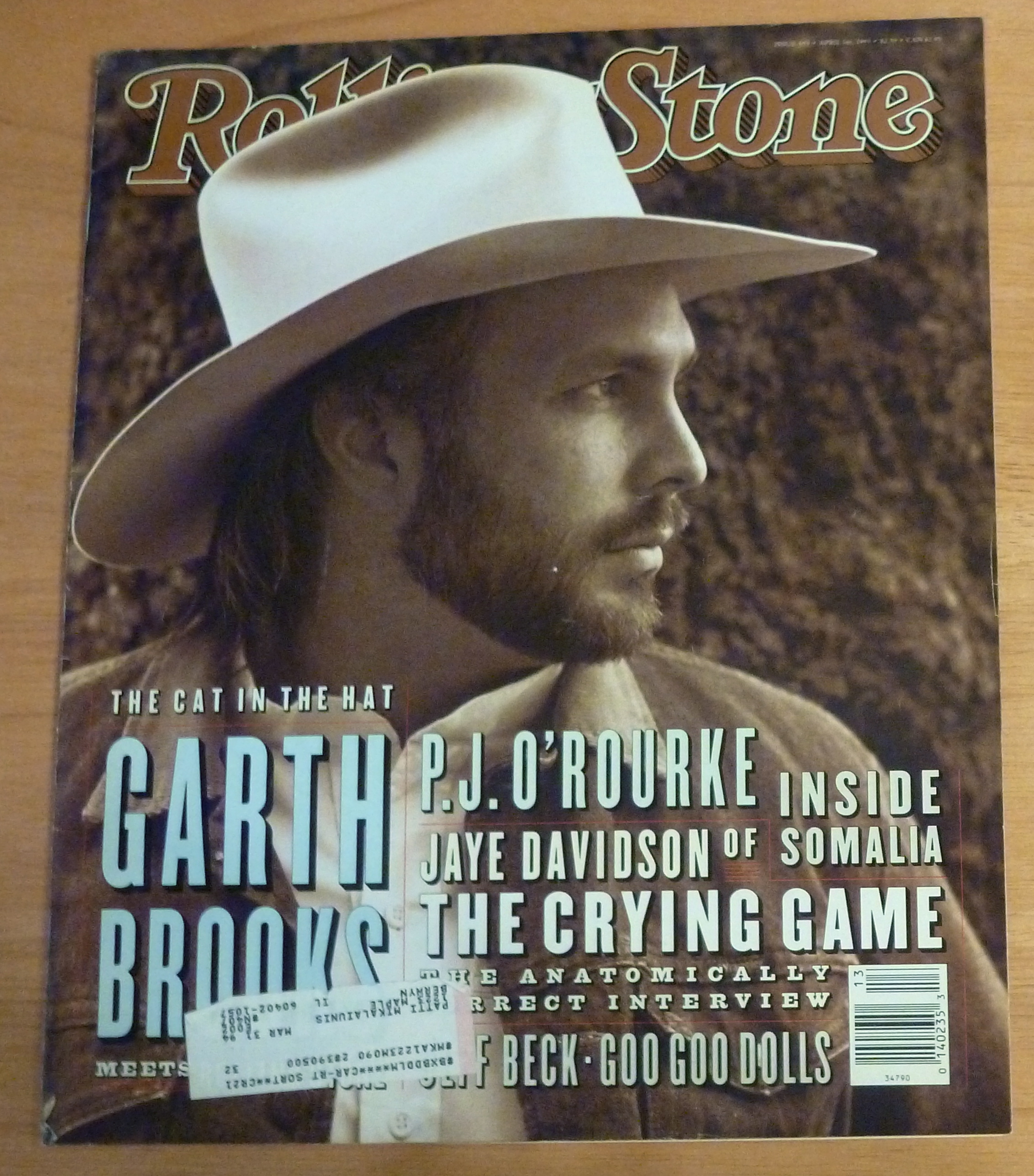 Rolling Stone-April 1, 1993-Garth Brooks