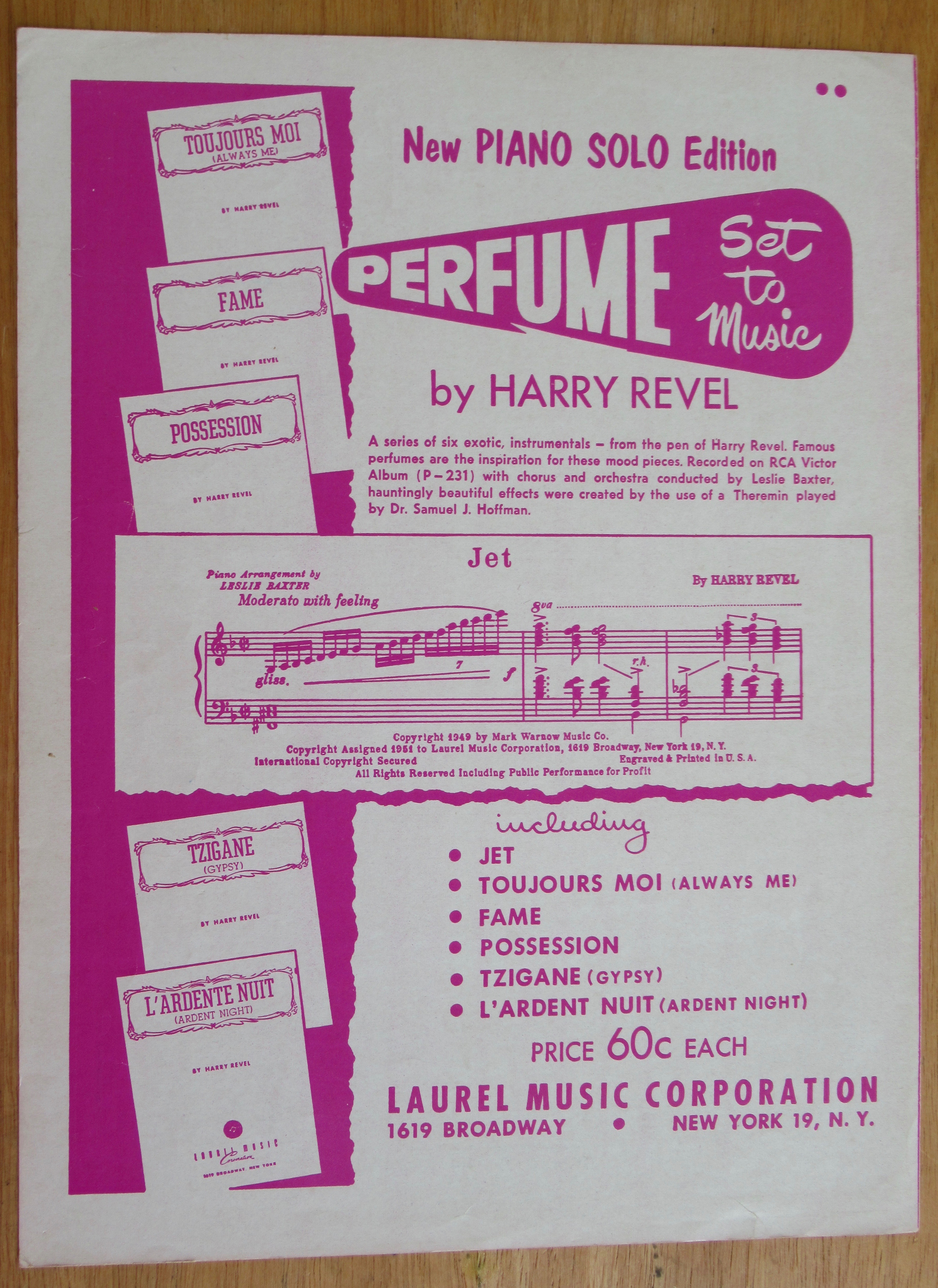 1956 Give Us This Day Sheet Music