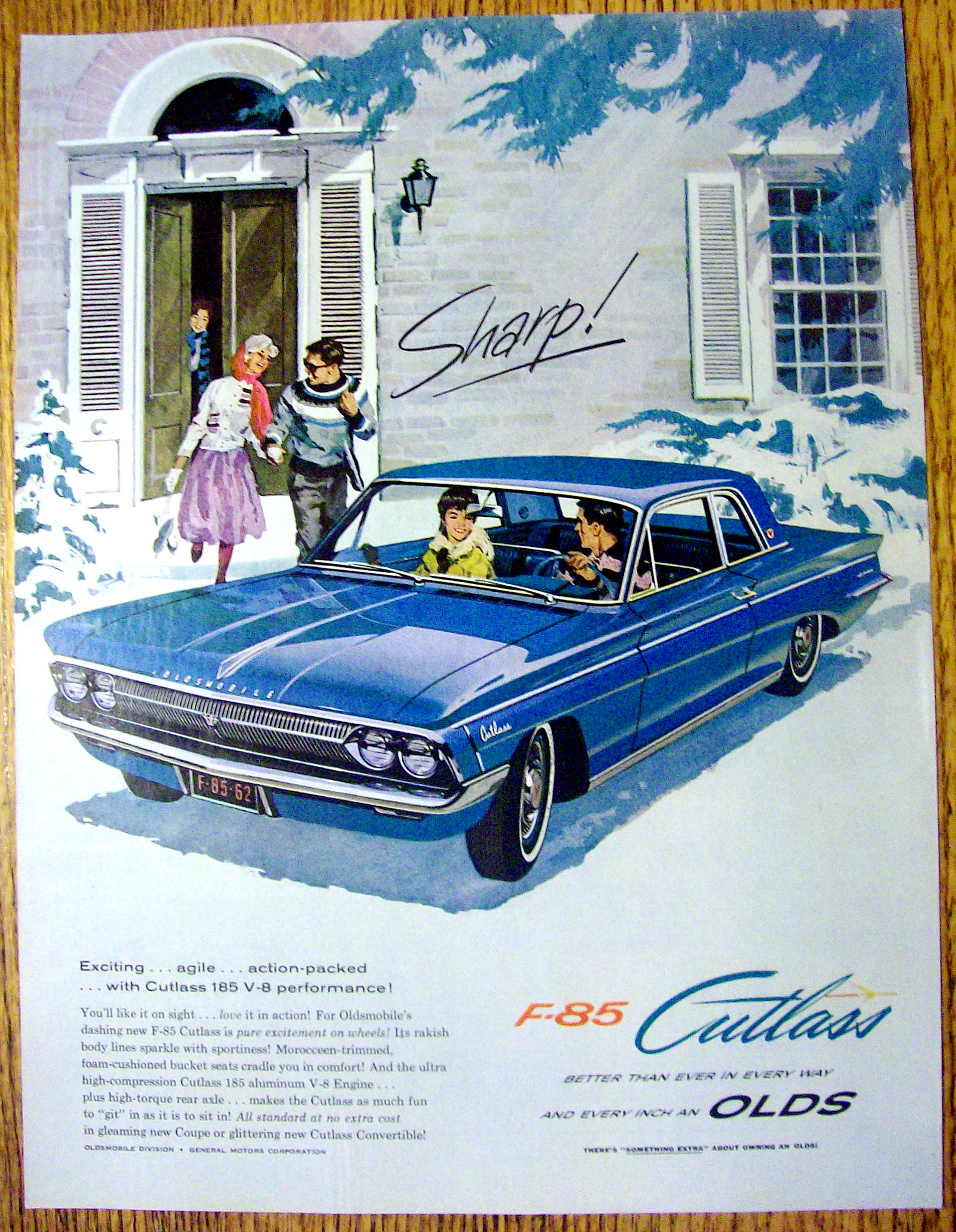 Vintage Ad: 1961 Oldsmobile F-85 Cutlass