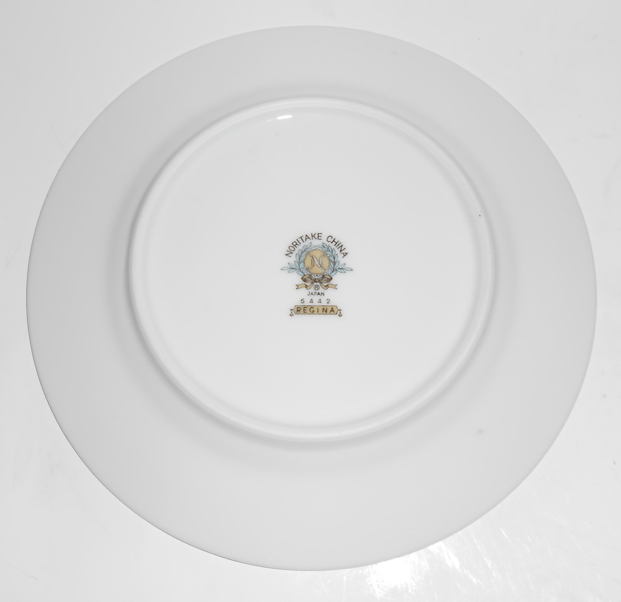 Noritake Porcelain China 5442 Regina w/Platinum Bread