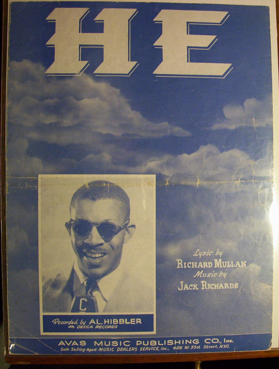 Sheet Music For 1954 He