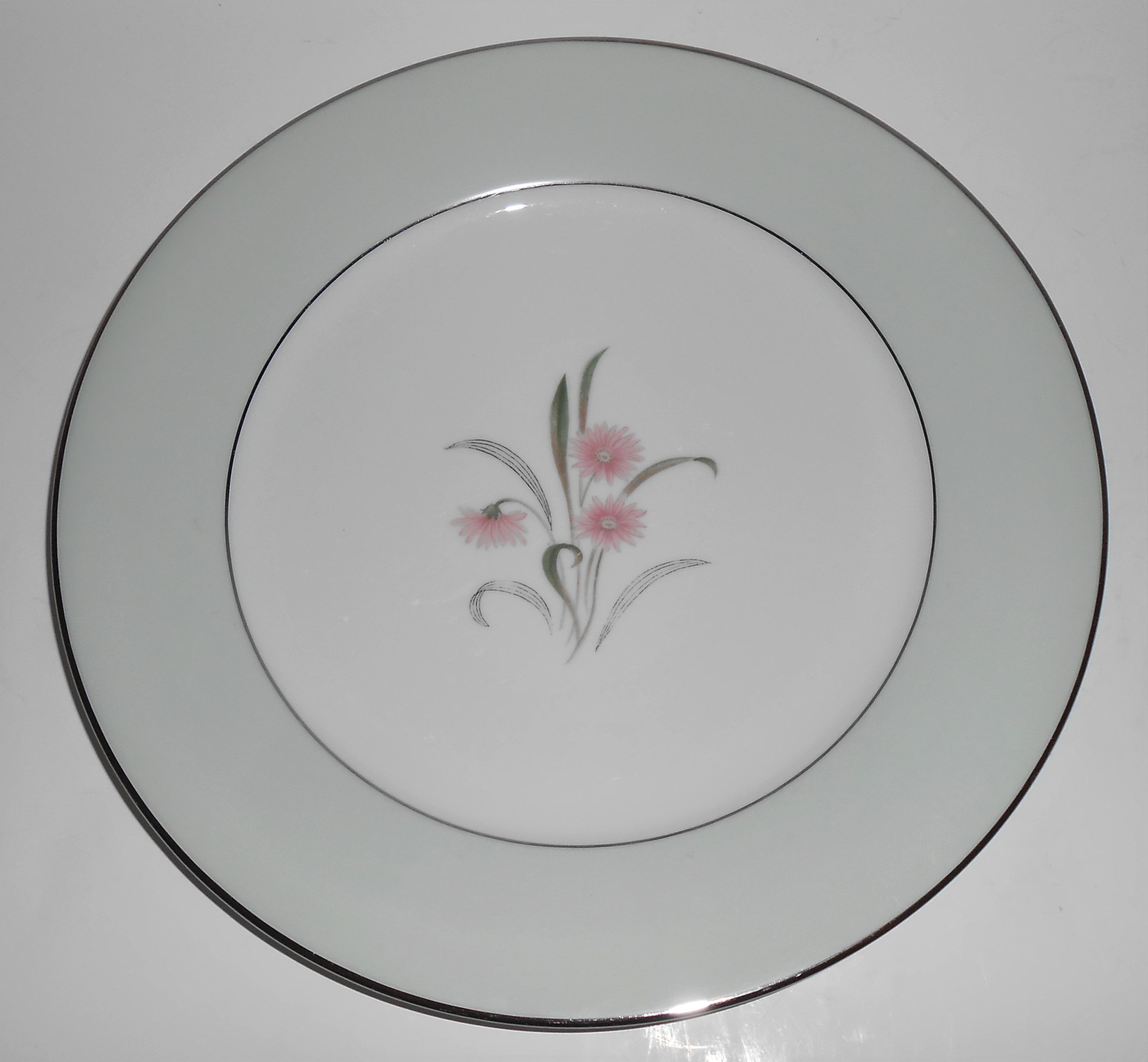 Noritake Porcelain China 5442 Regina w/Platinum Dinner