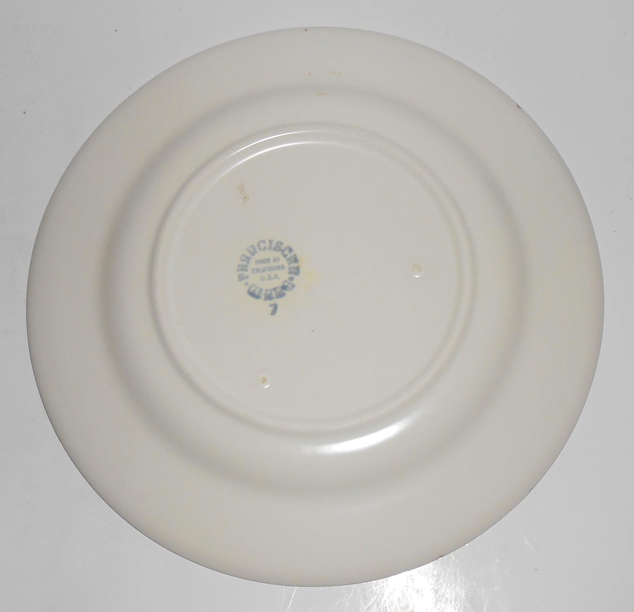 Franciscan Pottery El Patio Satin Ivory Salad Plate #3