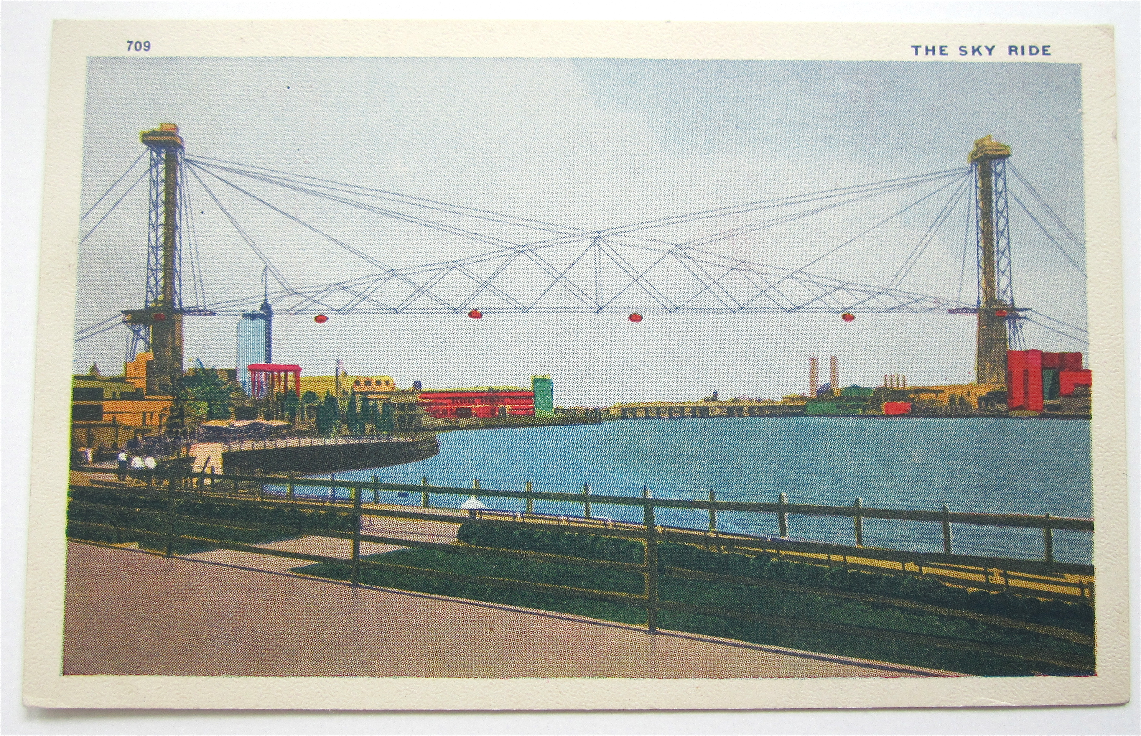 The Sky Ride, Chicago World's Fair Postcard