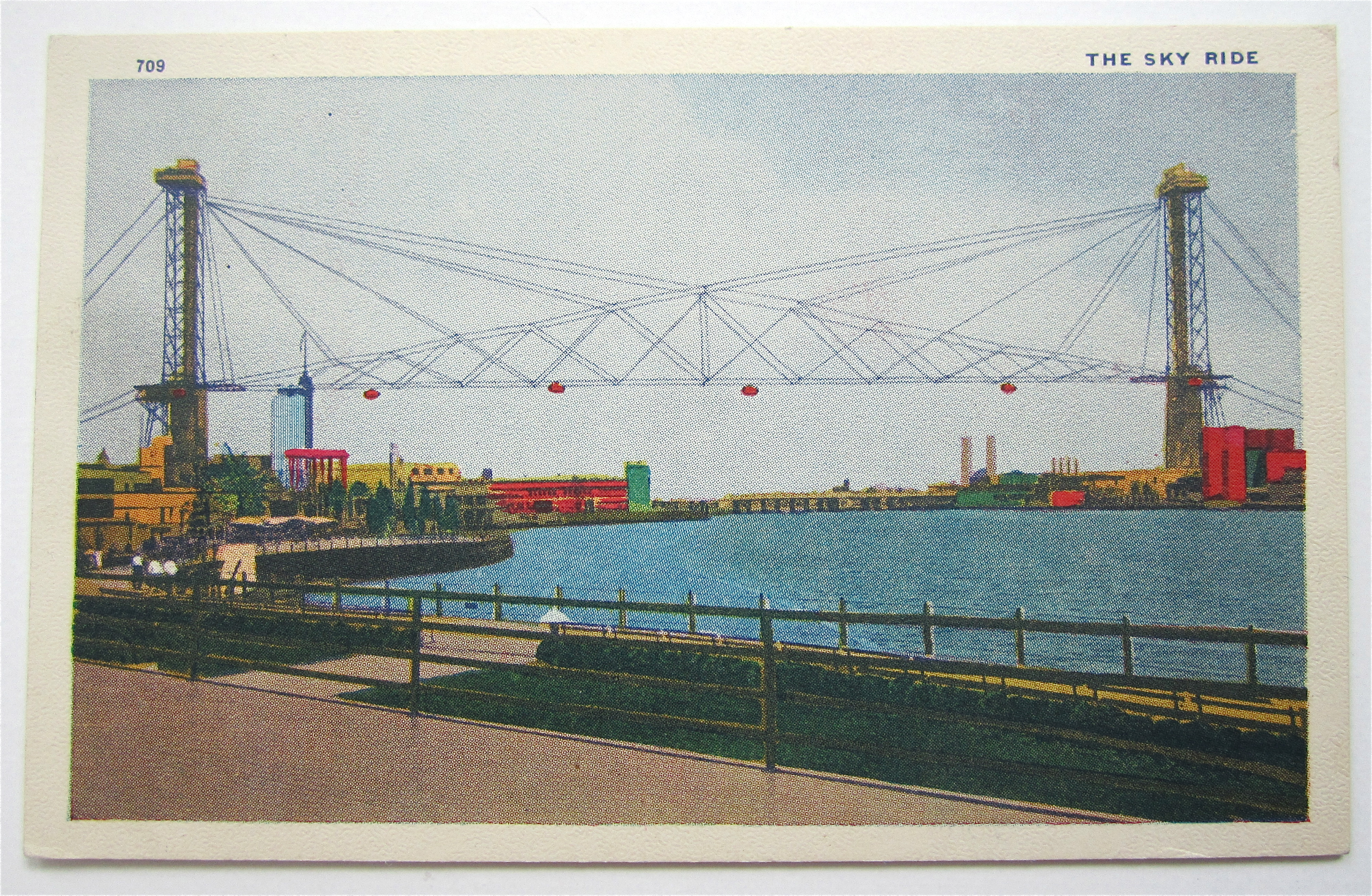 The Sky Ride, Chicago World's Fair Postcard