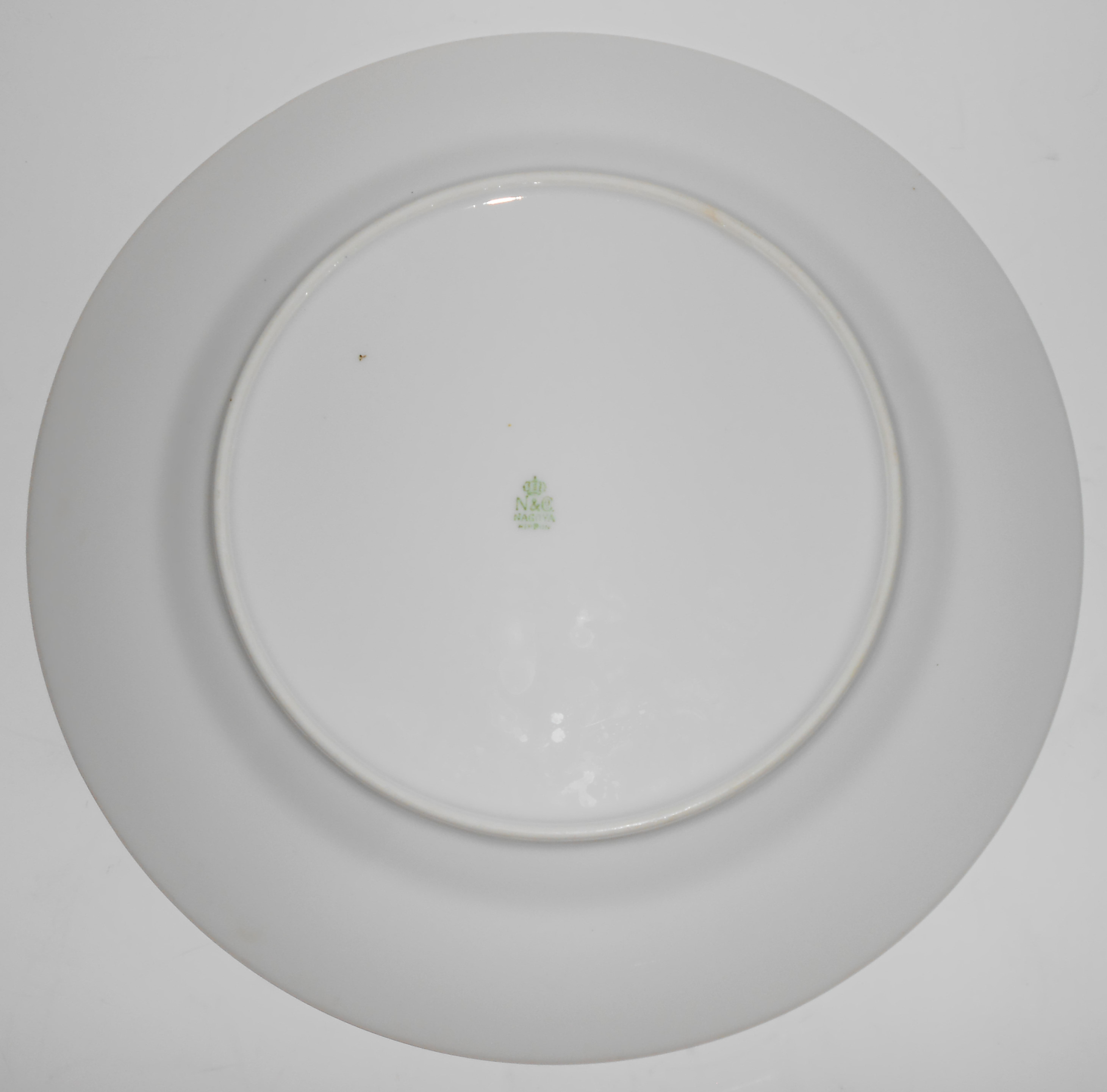 Nagoya Shokai Japan Porcelain China Pink Roses Dinner