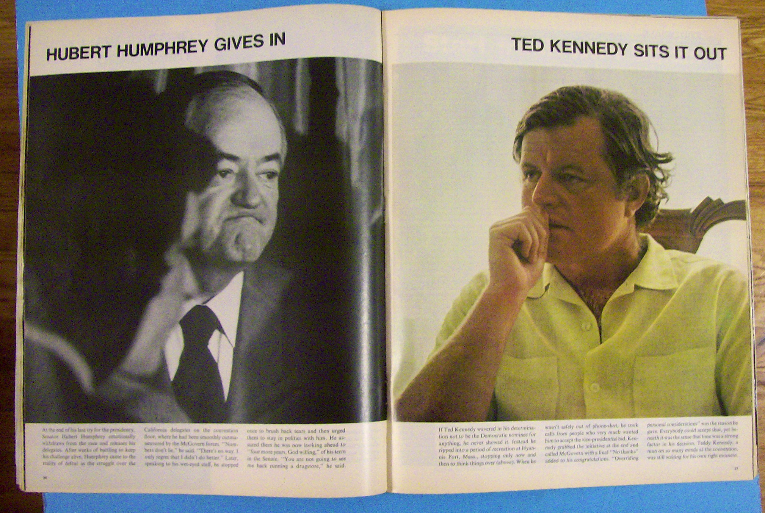 Life Magazine July 21, 1972 The McGoverns