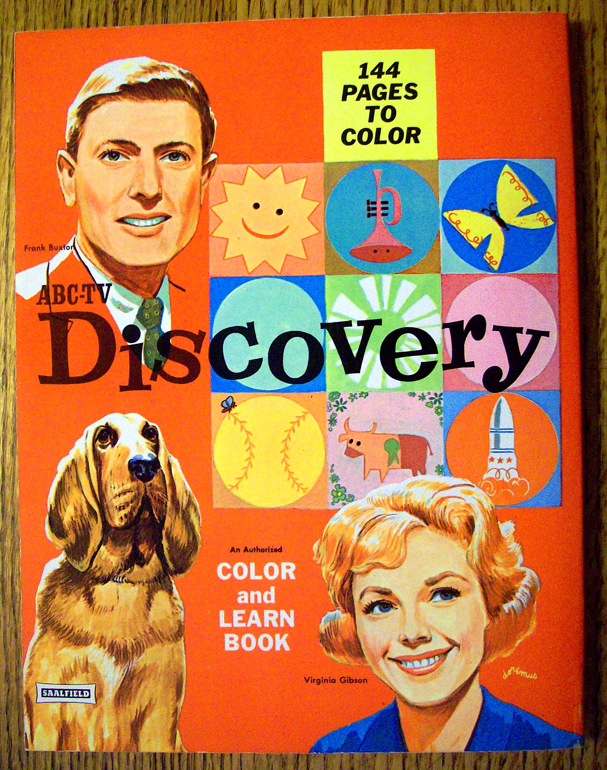 Discovery Color And Learn Book 1963 (ABC-TV)