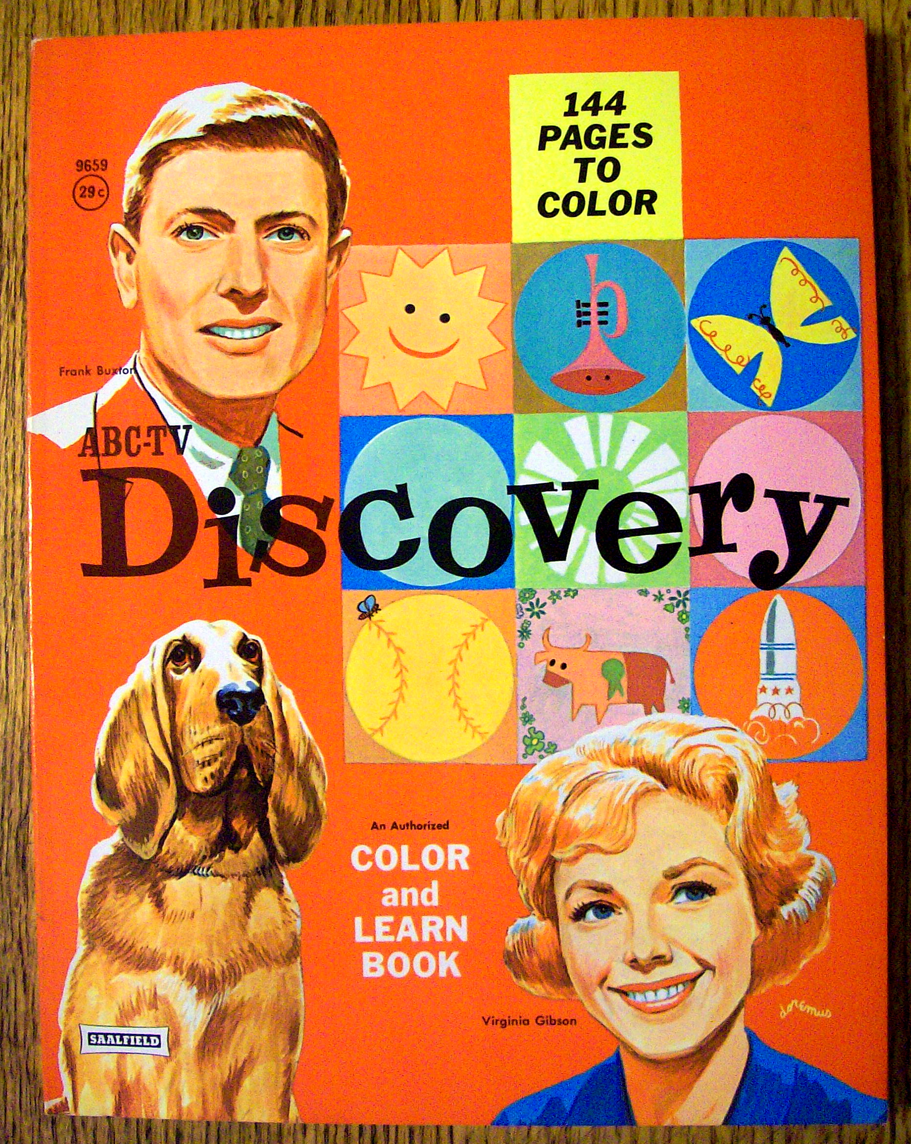 Discovery Color And Learn Book 1963 (ABC-TV)