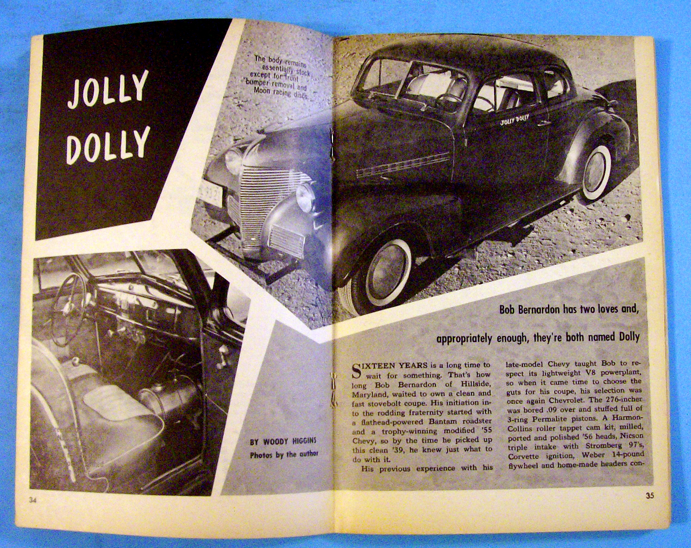 Car Speed And Style July 1959 Engine Swap & Painting