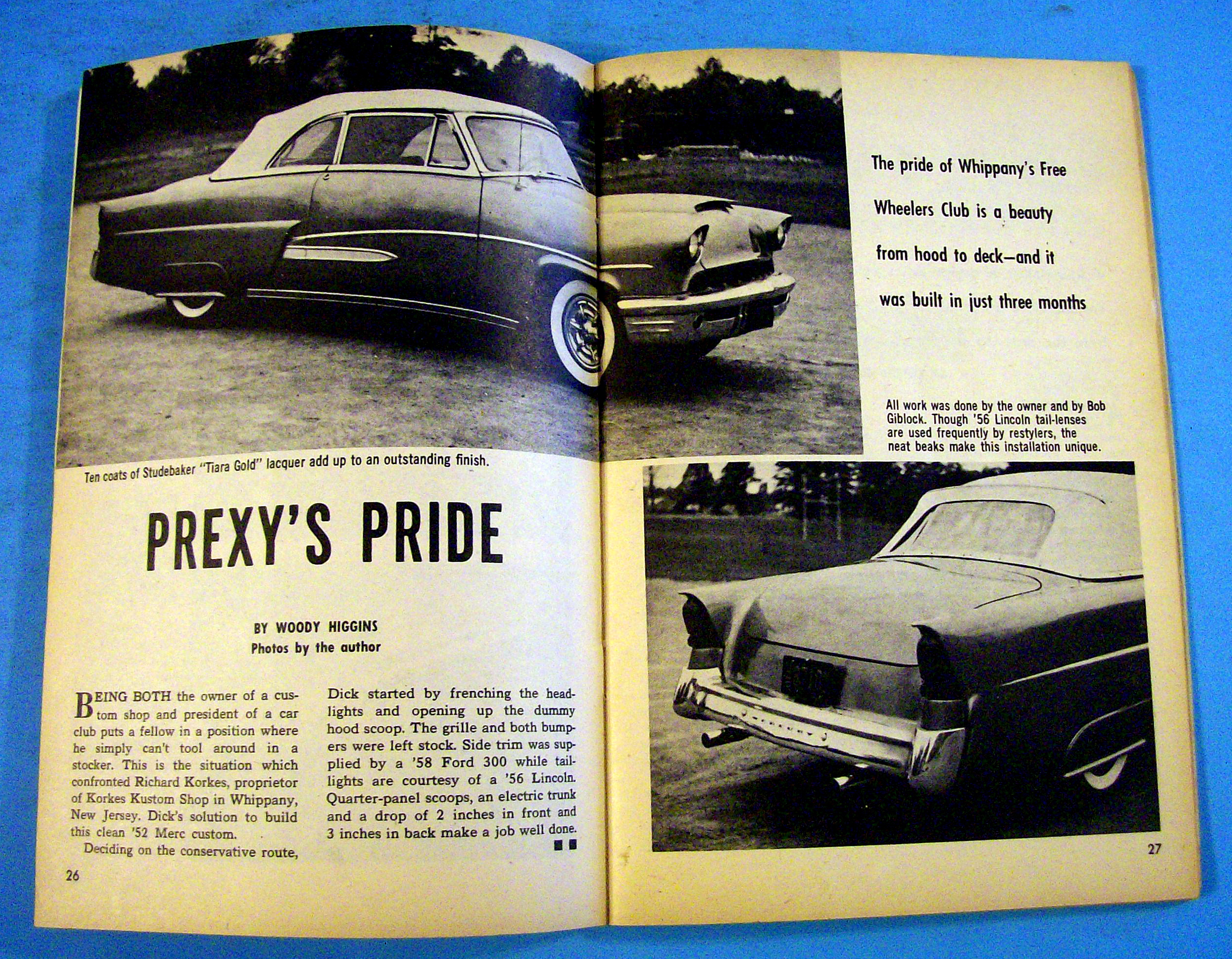 Car Speed And Style July 1959 Engine Swap & Painting