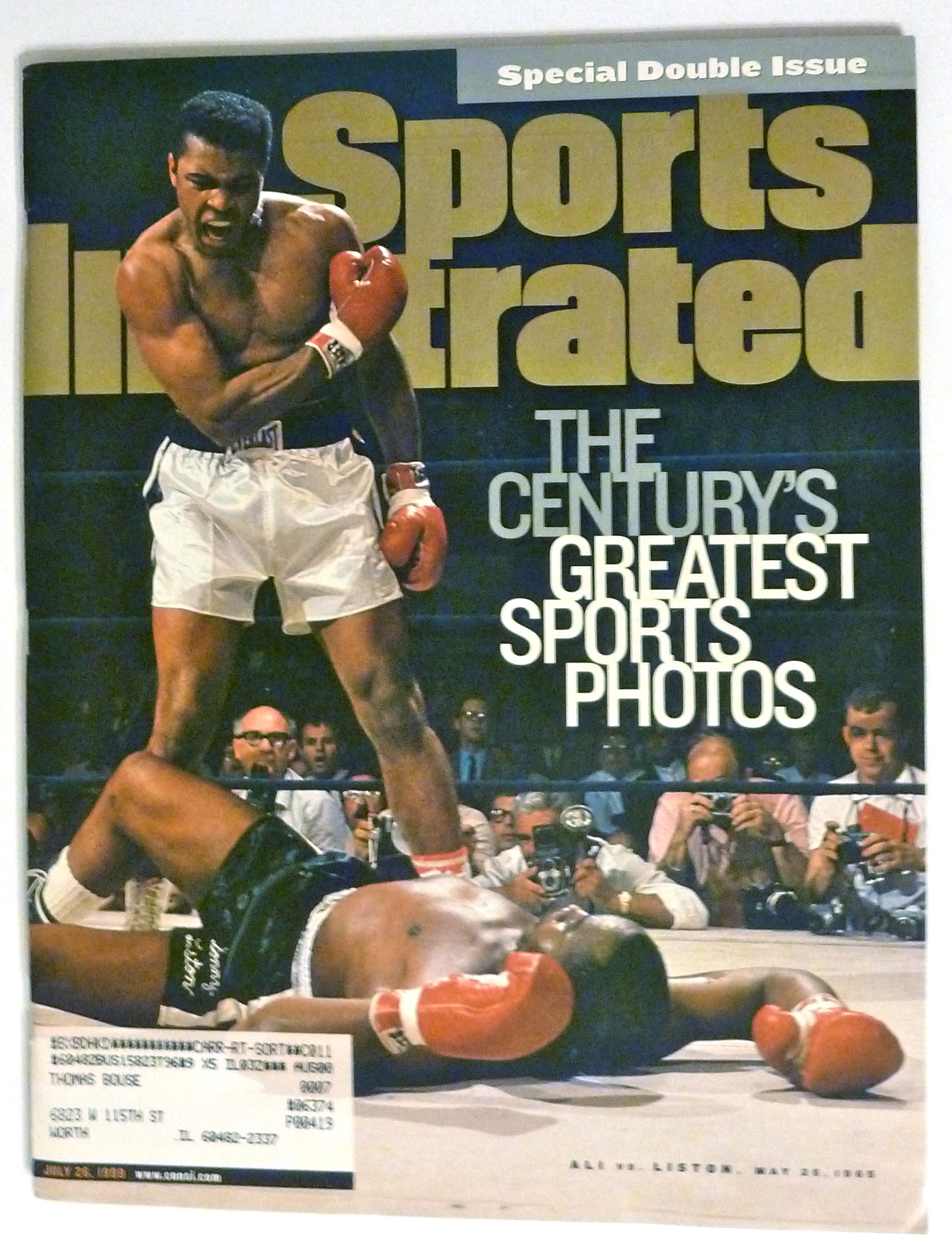 Sports Illustrated Magazine-July 26, 1999-Muhammad Ali