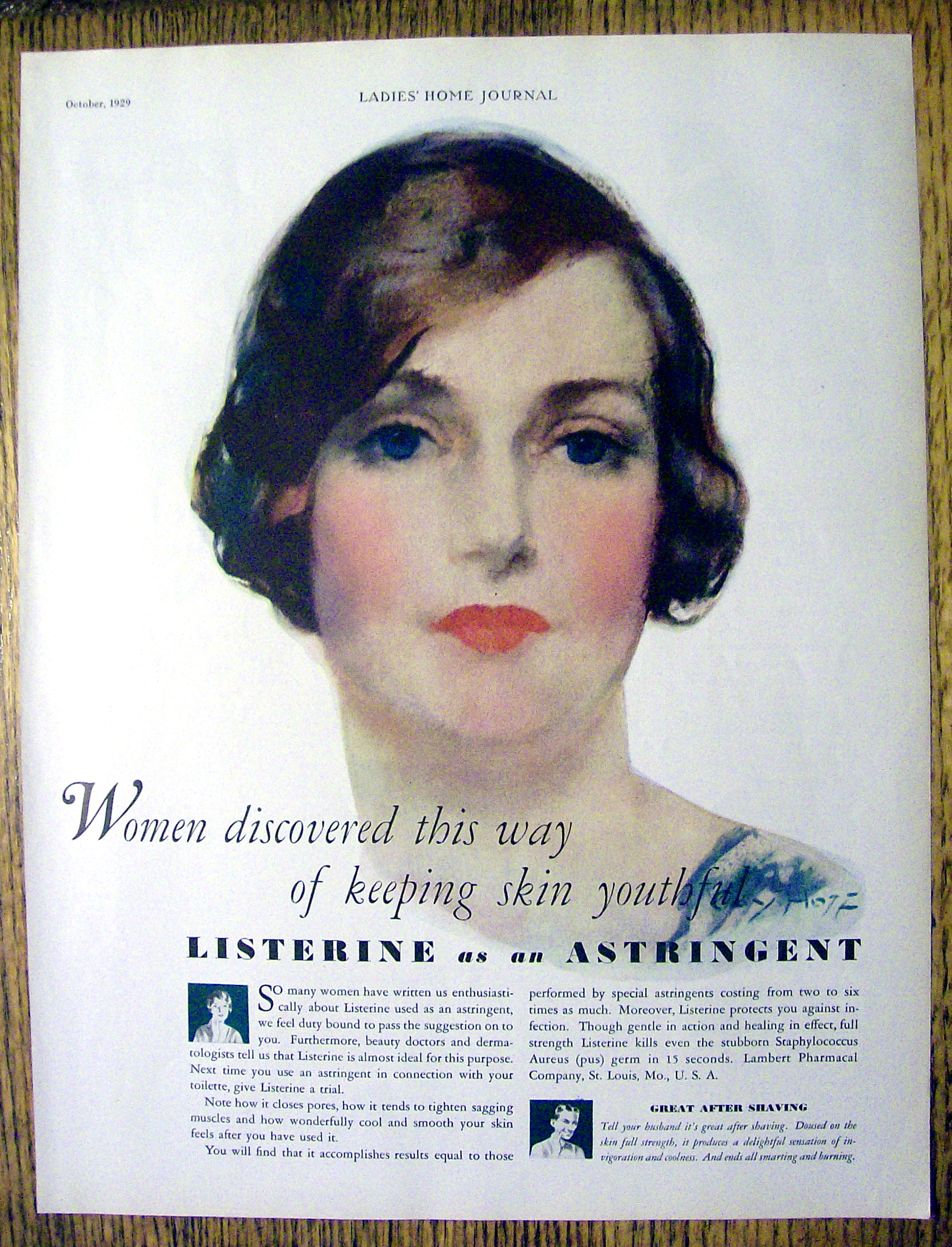 1929 Listerine