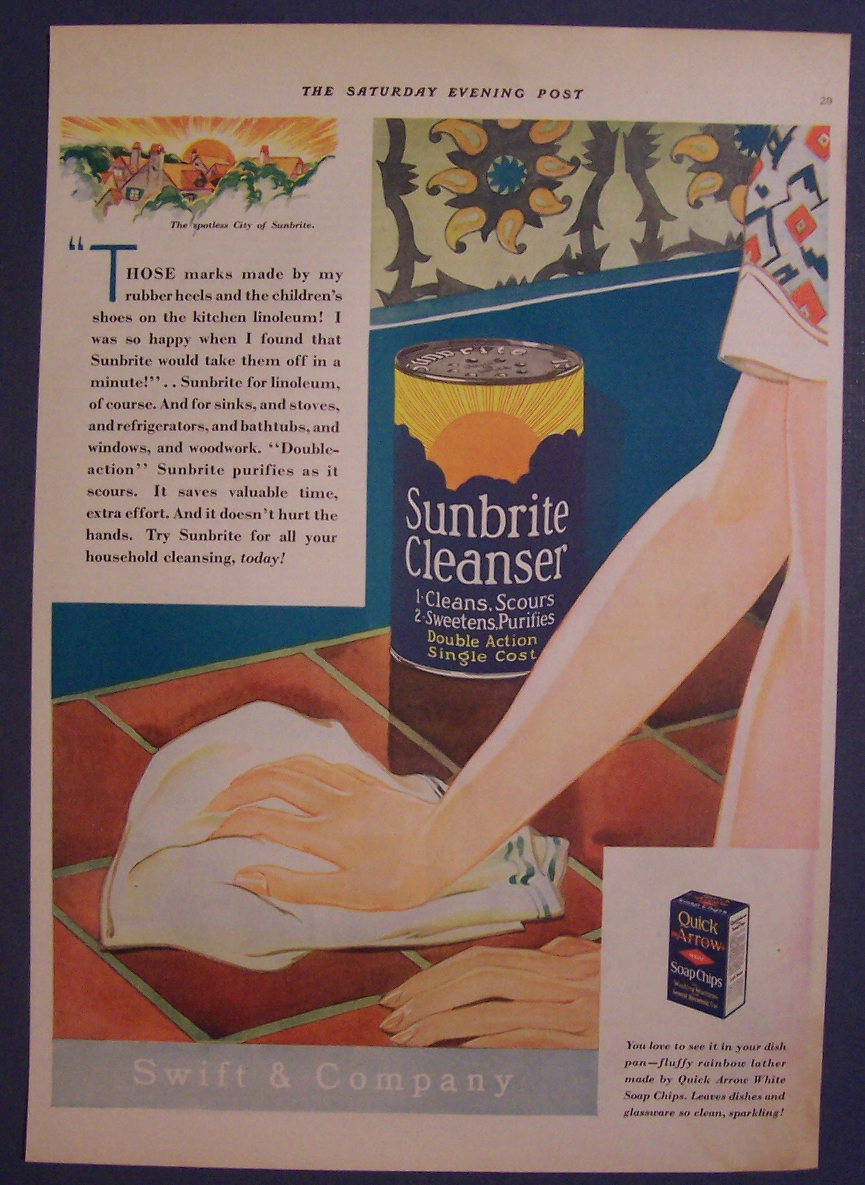 1930  Sunbrite  Cleanser