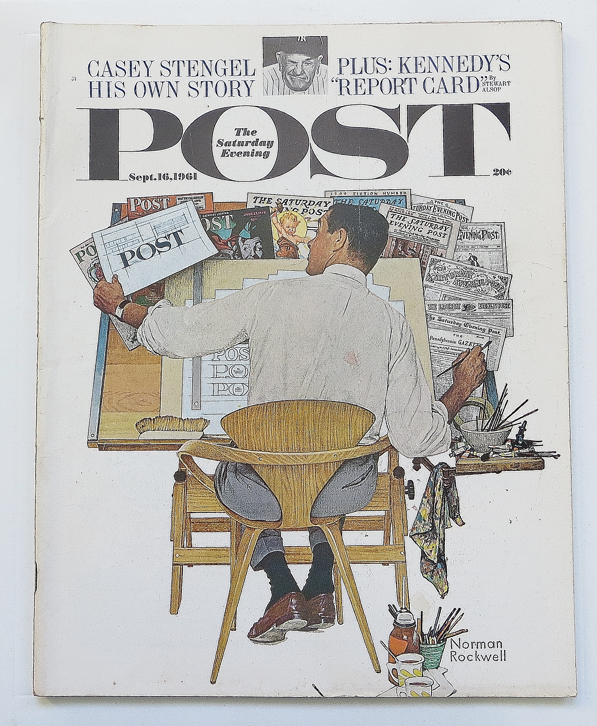 Saturday Evening Post September 16, 1961 Casey Stengel
