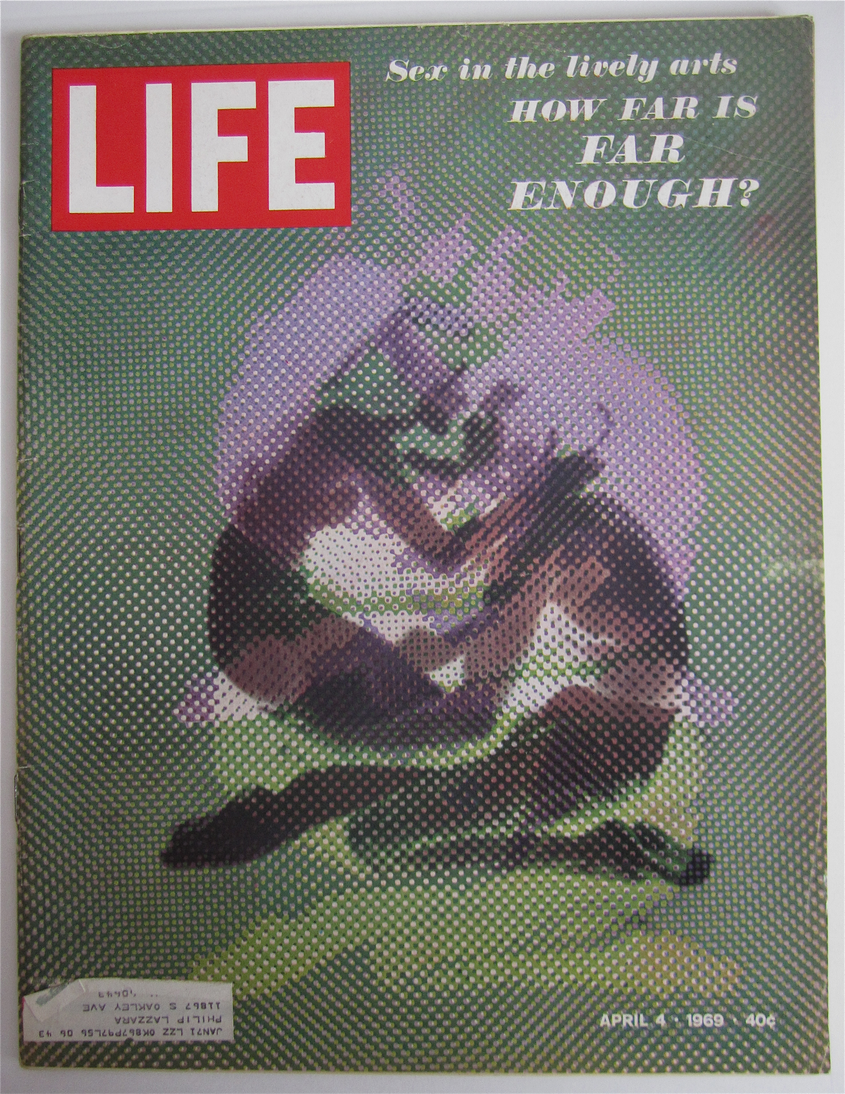 Life Magazine-April 4, 1969-Sex In The Lively Arts