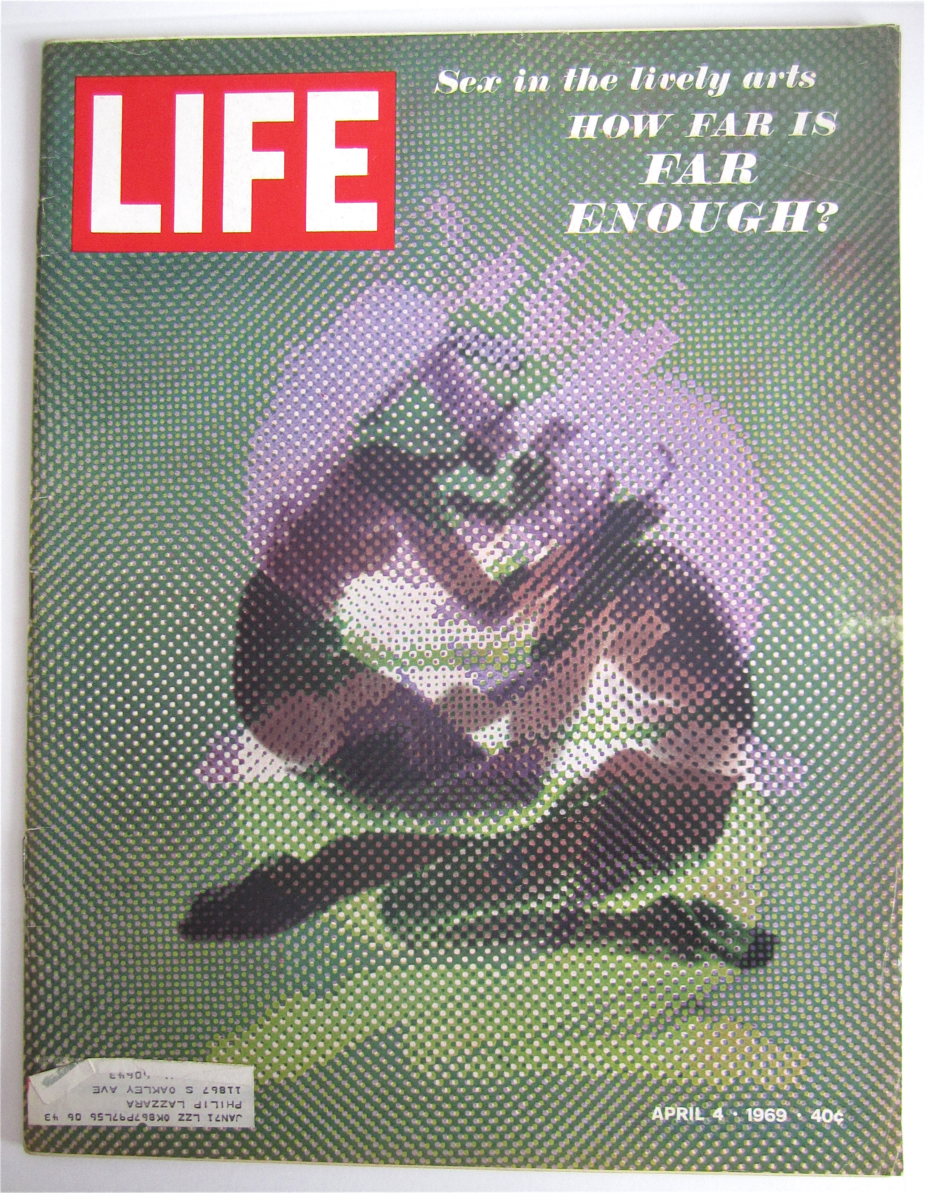 Life Magazine-April 4, 1969-Sex In The Lively Arts