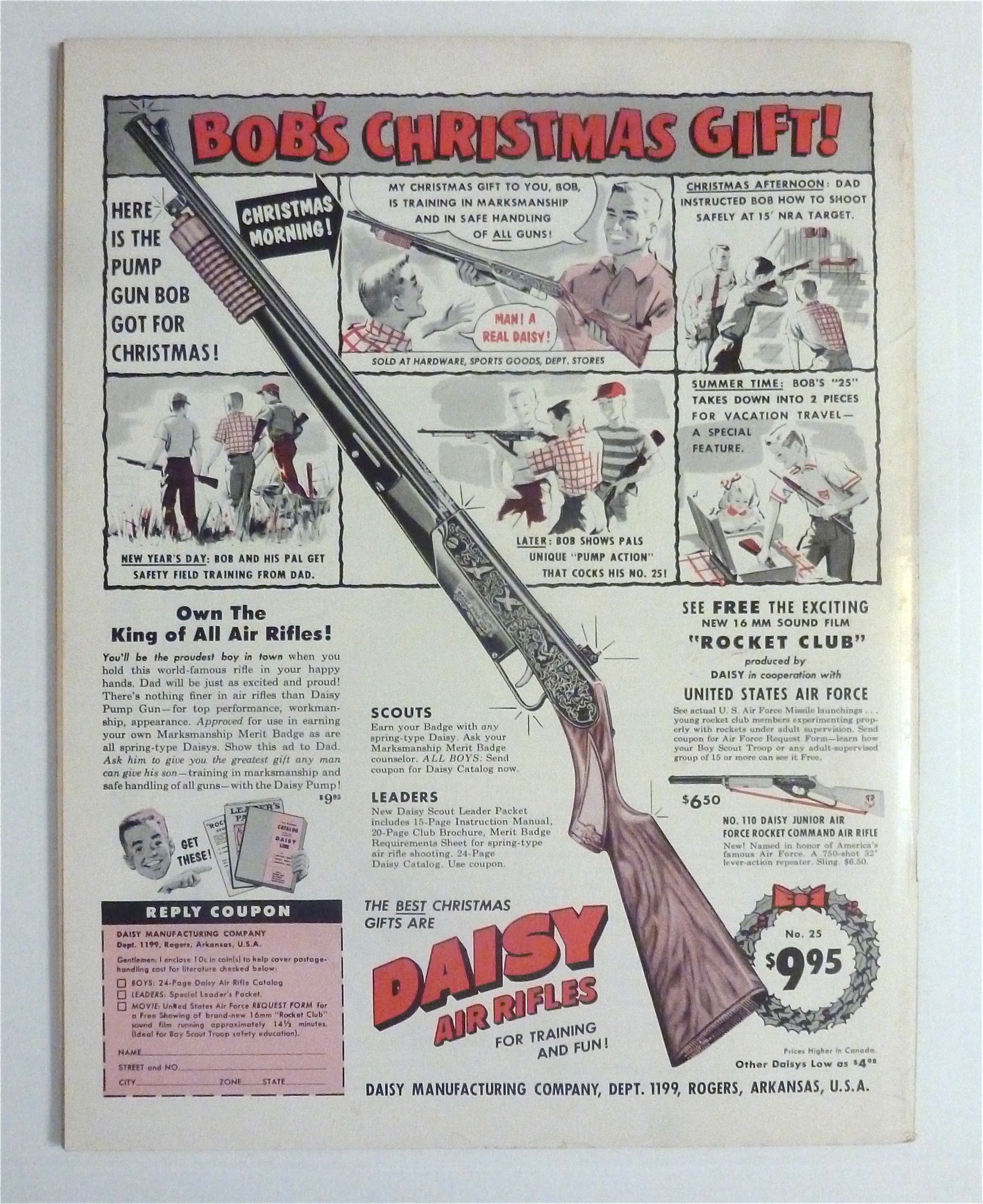 Boys Life Magazine December 1959 How Girls Rate Boys